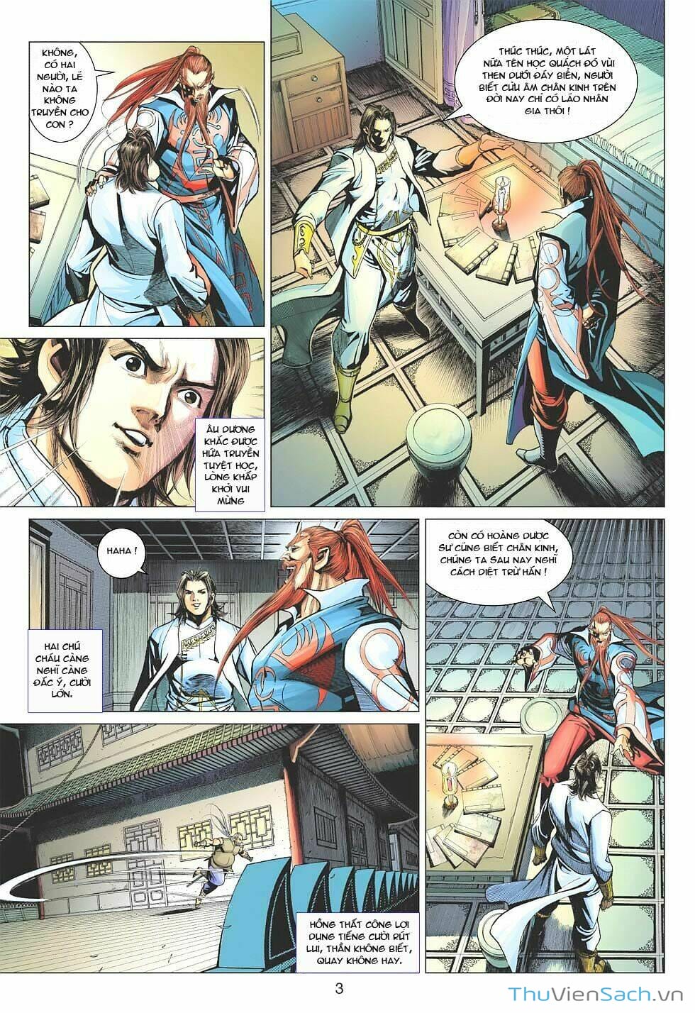 Truyện Tranh Anh Hùng Xạ Điêu - Manhua trang 4