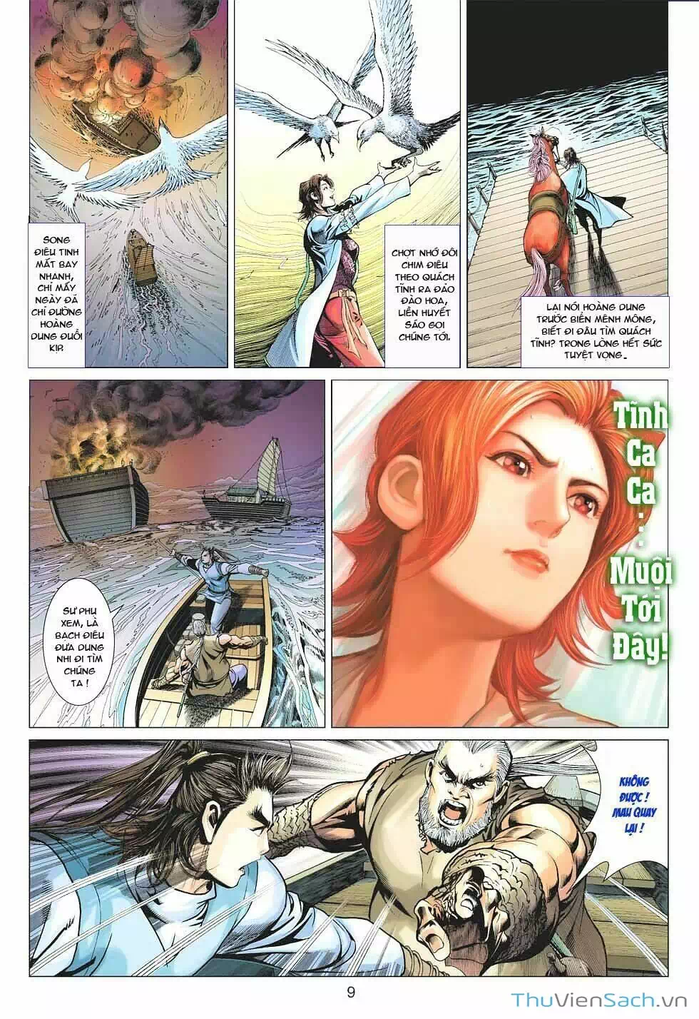 Truyện Tranh Anh Hùng Xạ Điêu - Manhua trang 4