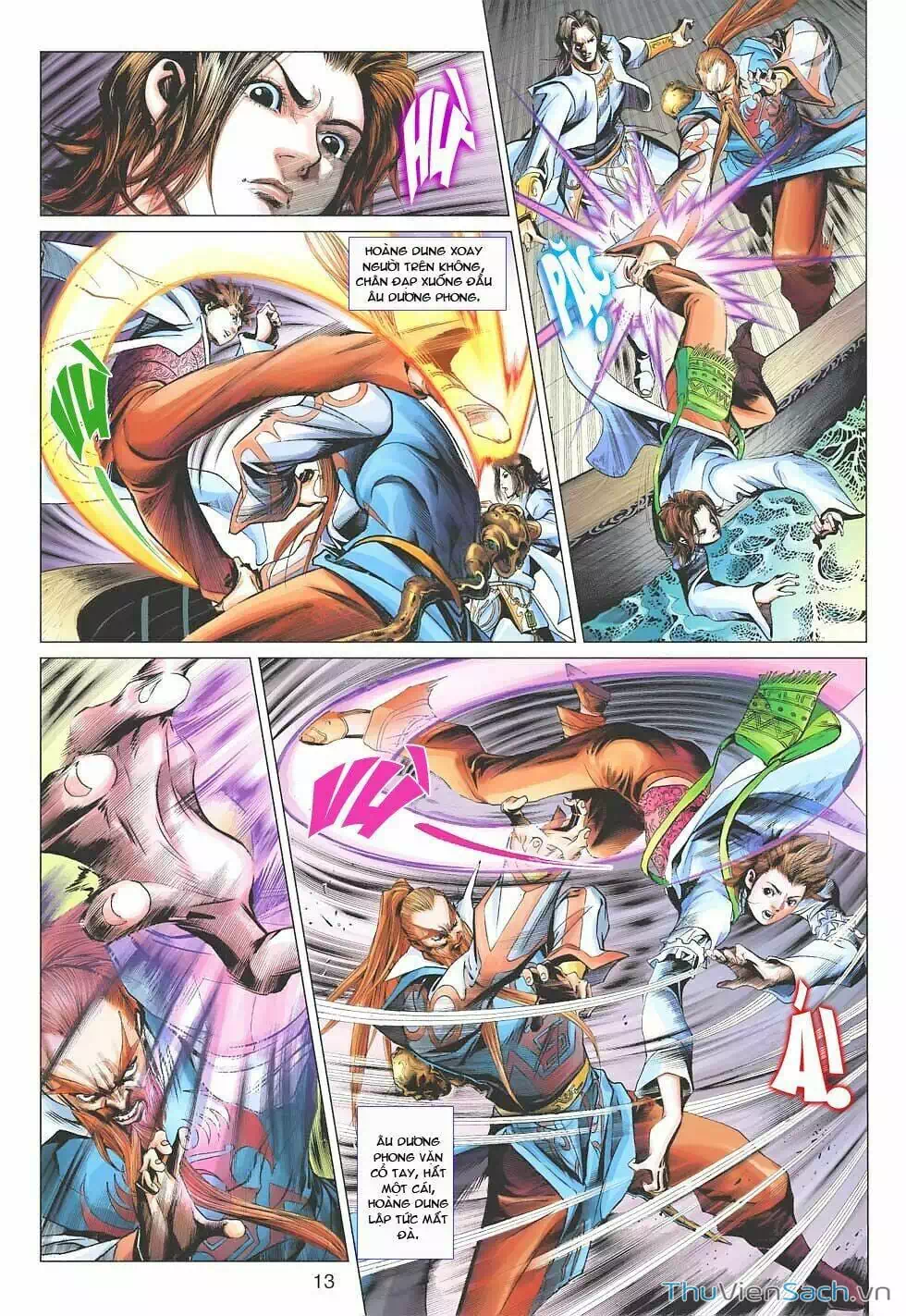 Truyện Tranh Anh Hùng Xạ Điêu - Manhua trang 4