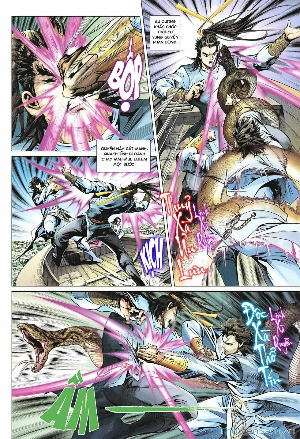 Truyện Tranh Anh Hùng Xạ Điêu - Manhua trang 4