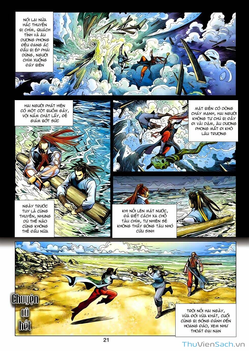 Truyện Tranh Anh Hùng Xạ Điêu - Manhua trang 4