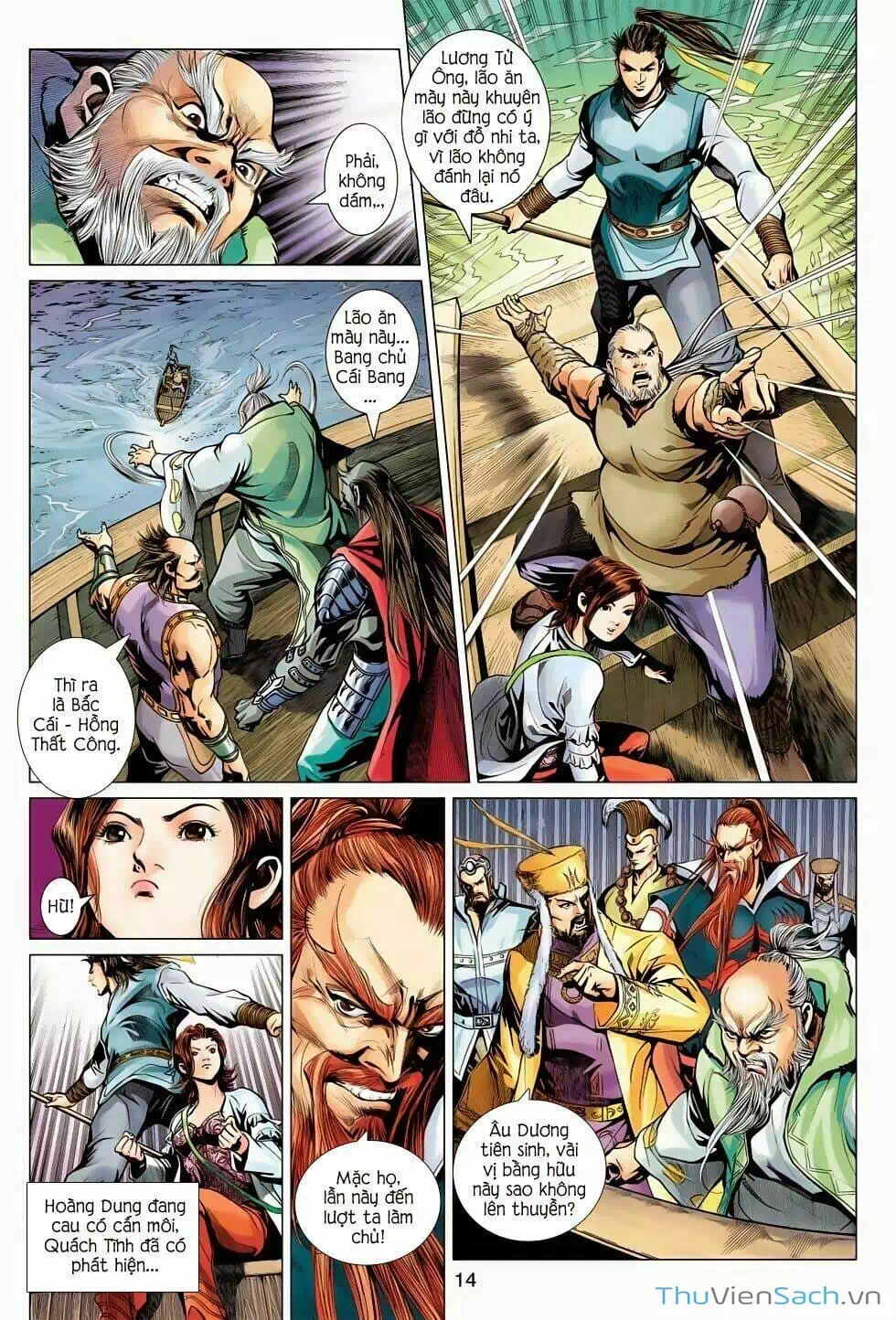 Truyện Tranh Anh Hùng Xạ Điêu - Manhua trang 4