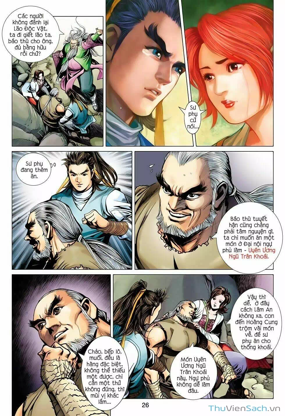 Truyện Tranh Anh Hùng Xạ Điêu - Manhua trang 4