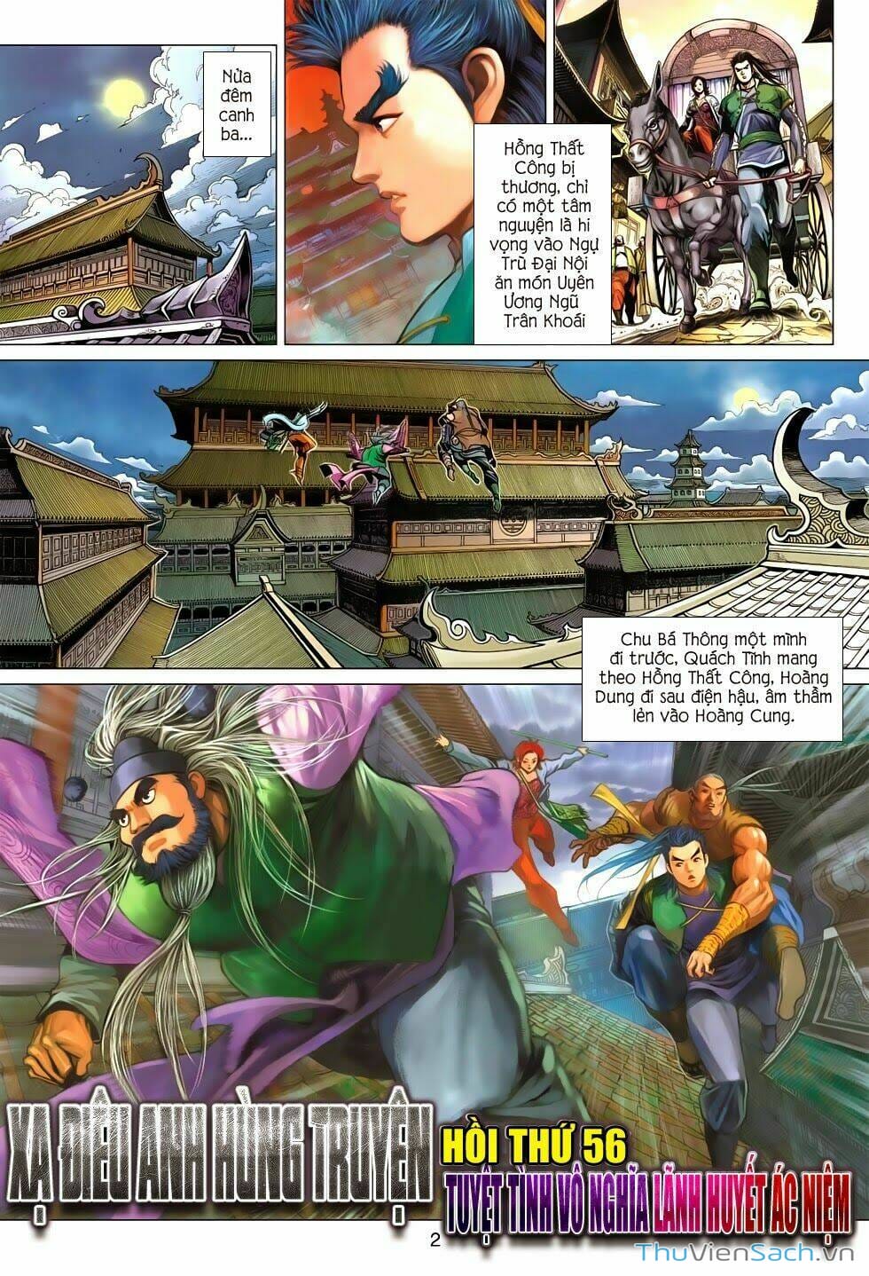 Truyện Tranh Anh Hùng Xạ Điêu - Manhua trang 4