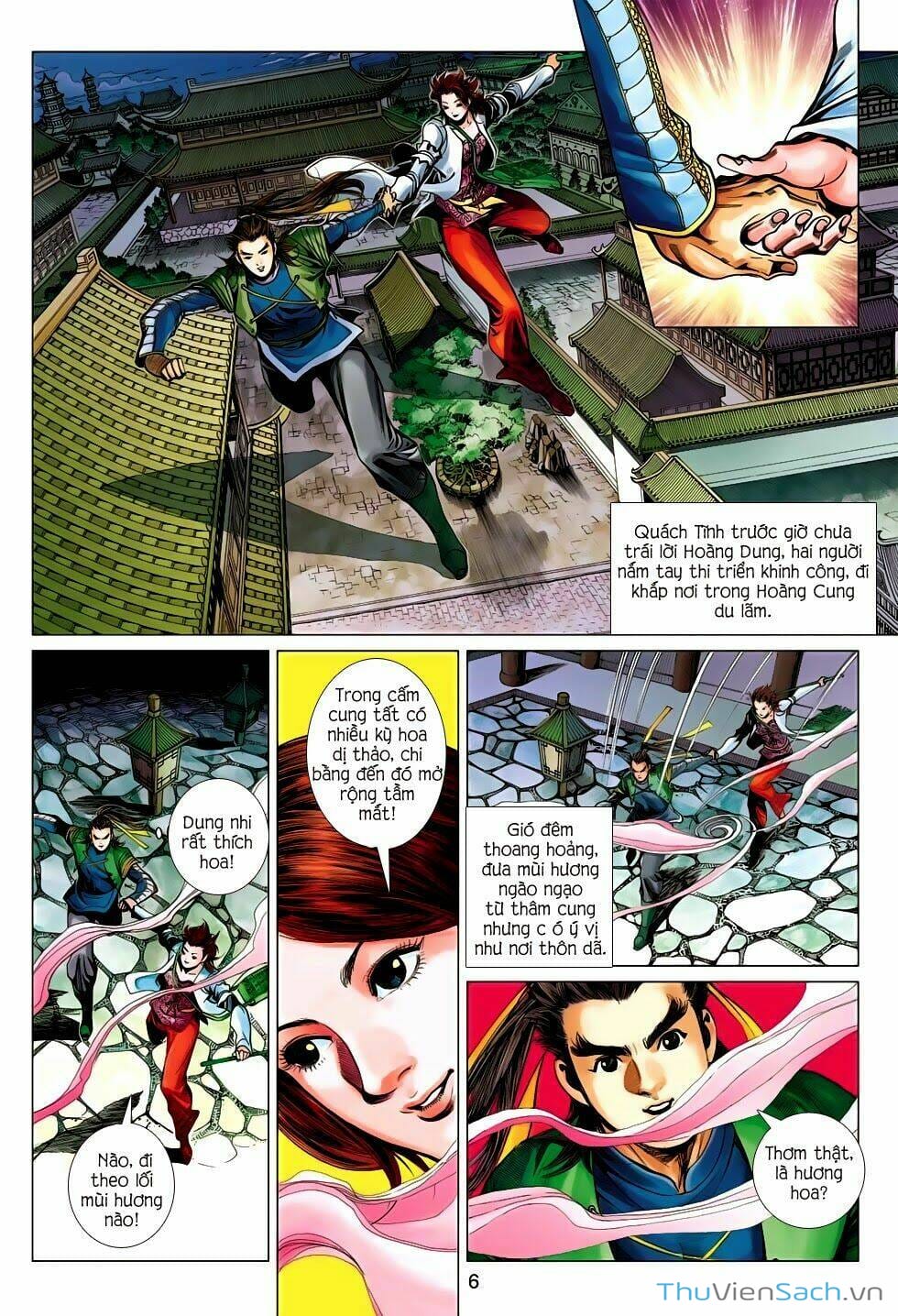 Truyện Tranh Anh Hùng Xạ Điêu - Manhua trang 4