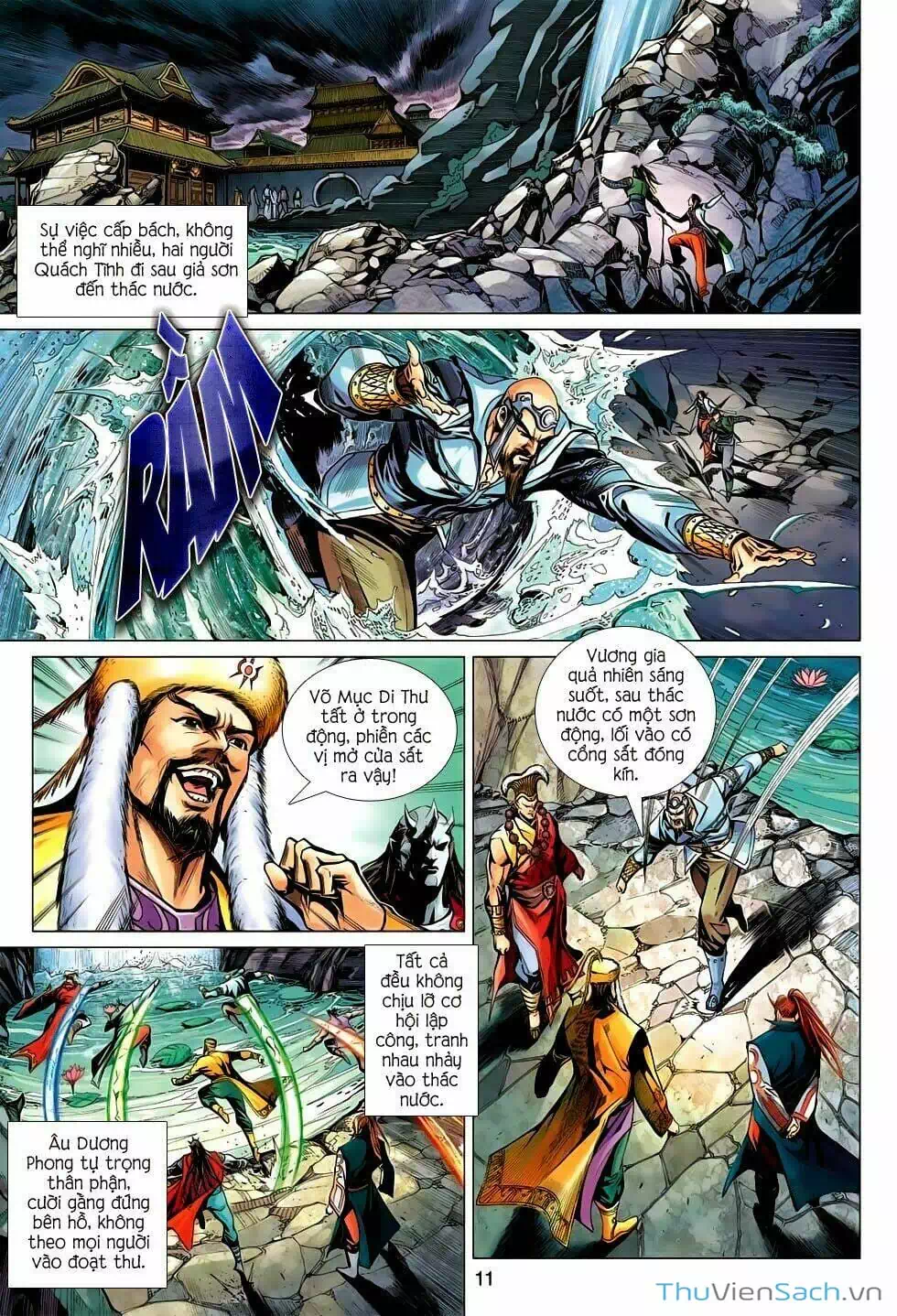 Truyện Tranh Anh Hùng Xạ Điêu - Manhua trang 4