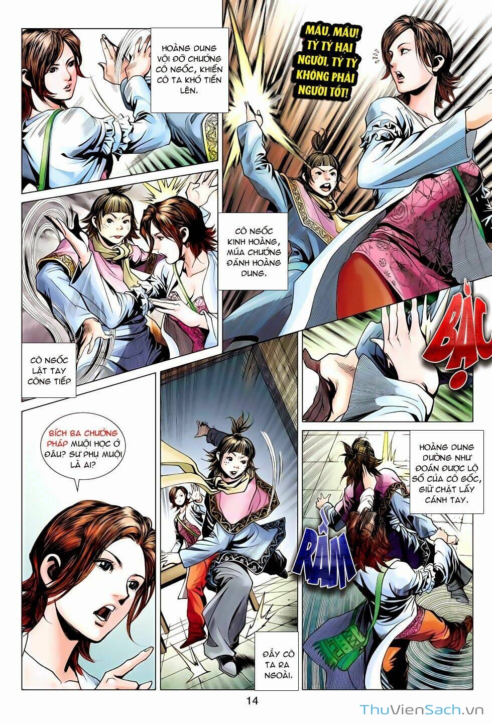 Truyện Tranh Anh Hùng Xạ Điêu - Manhua trang 4
