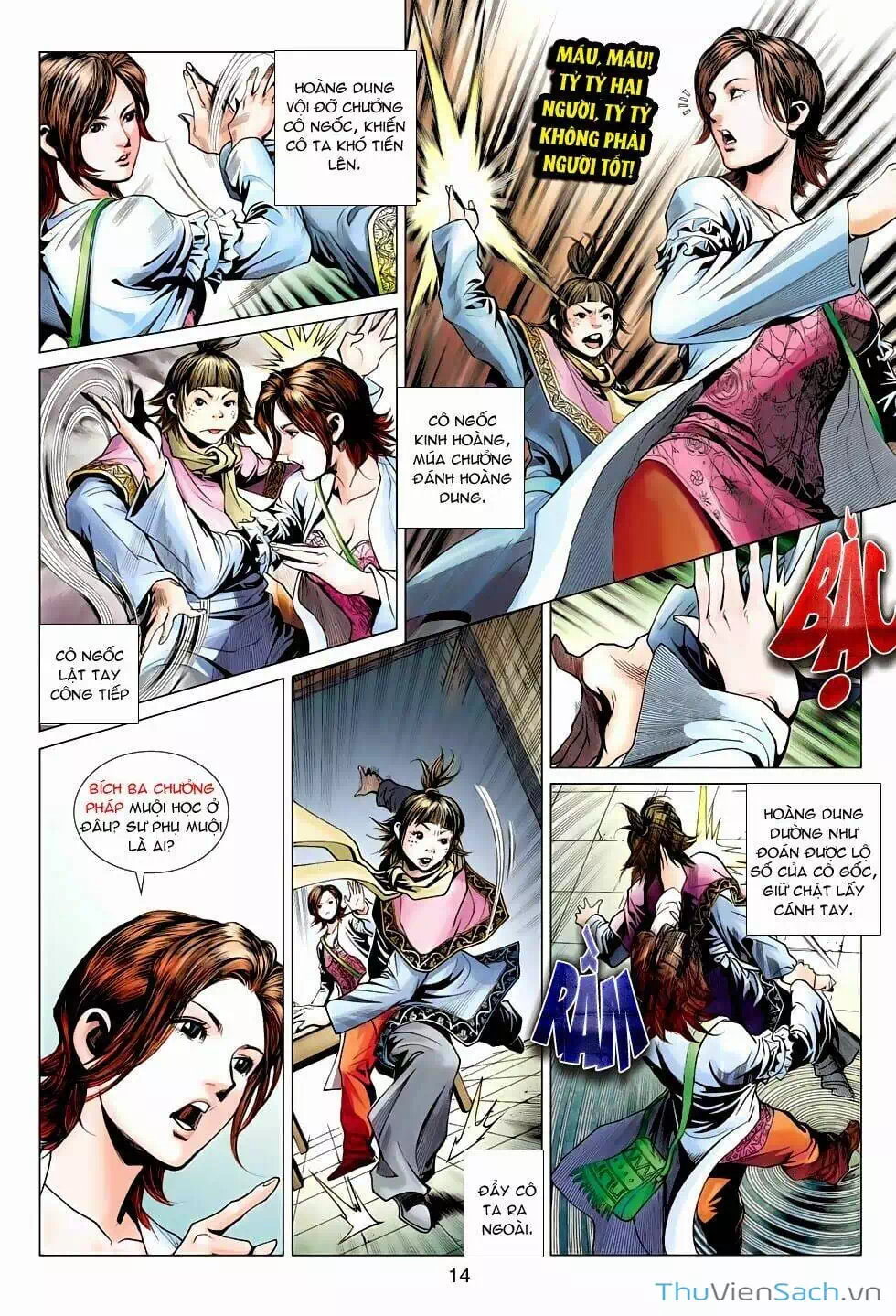 Truyện Tranh Anh Hùng Xạ Điêu - Manhua trang 4