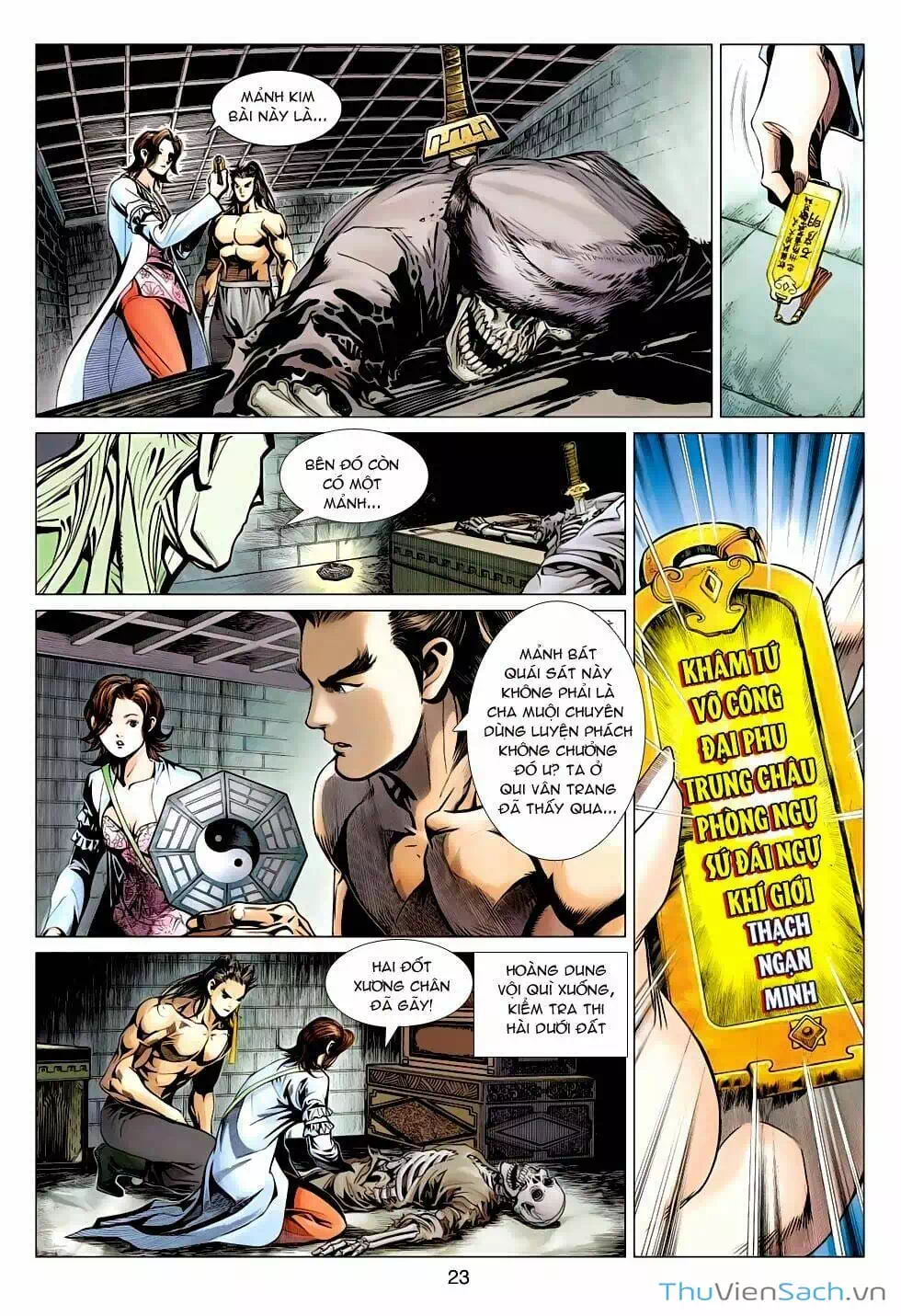 Truyện Tranh Anh Hùng Xạ Điêu - Manhua trang 4