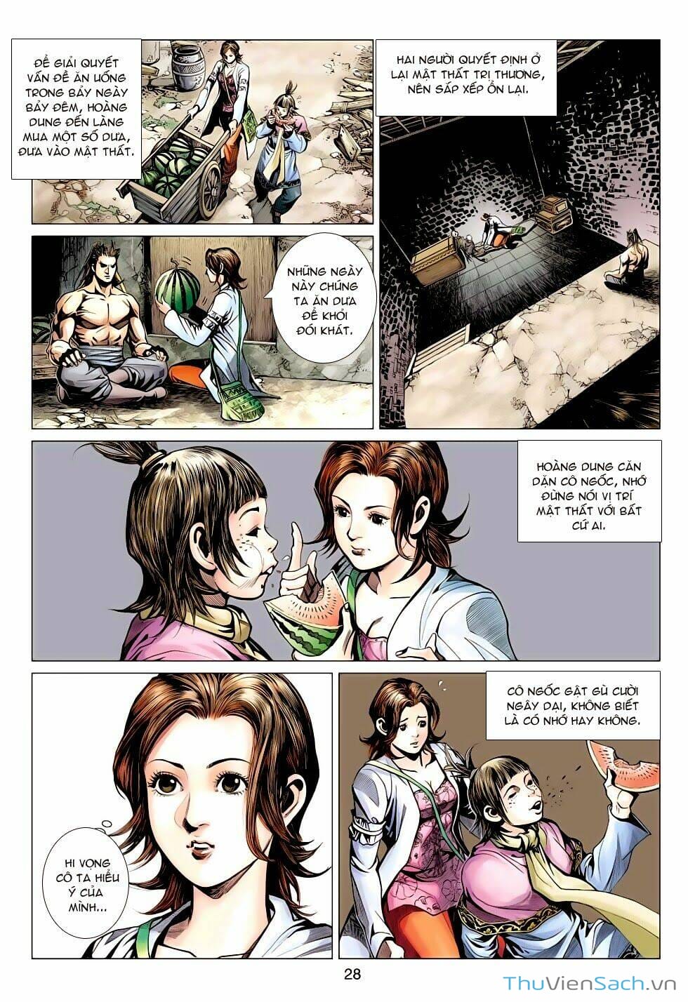 Truyện Tranh Anh Hùng Xạ Điêu - Manhua trang 4