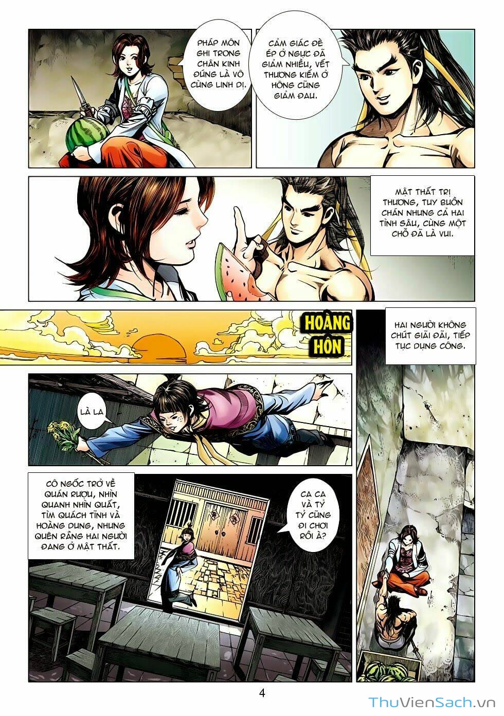 Truyện Tranh Anh Hùng Xạ Điêu - Manhua trang 4