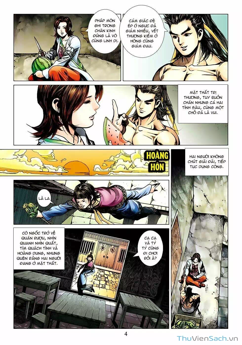 Truyện Tranh Anh Hùng Xạ Điêu - Manhua trang 4
