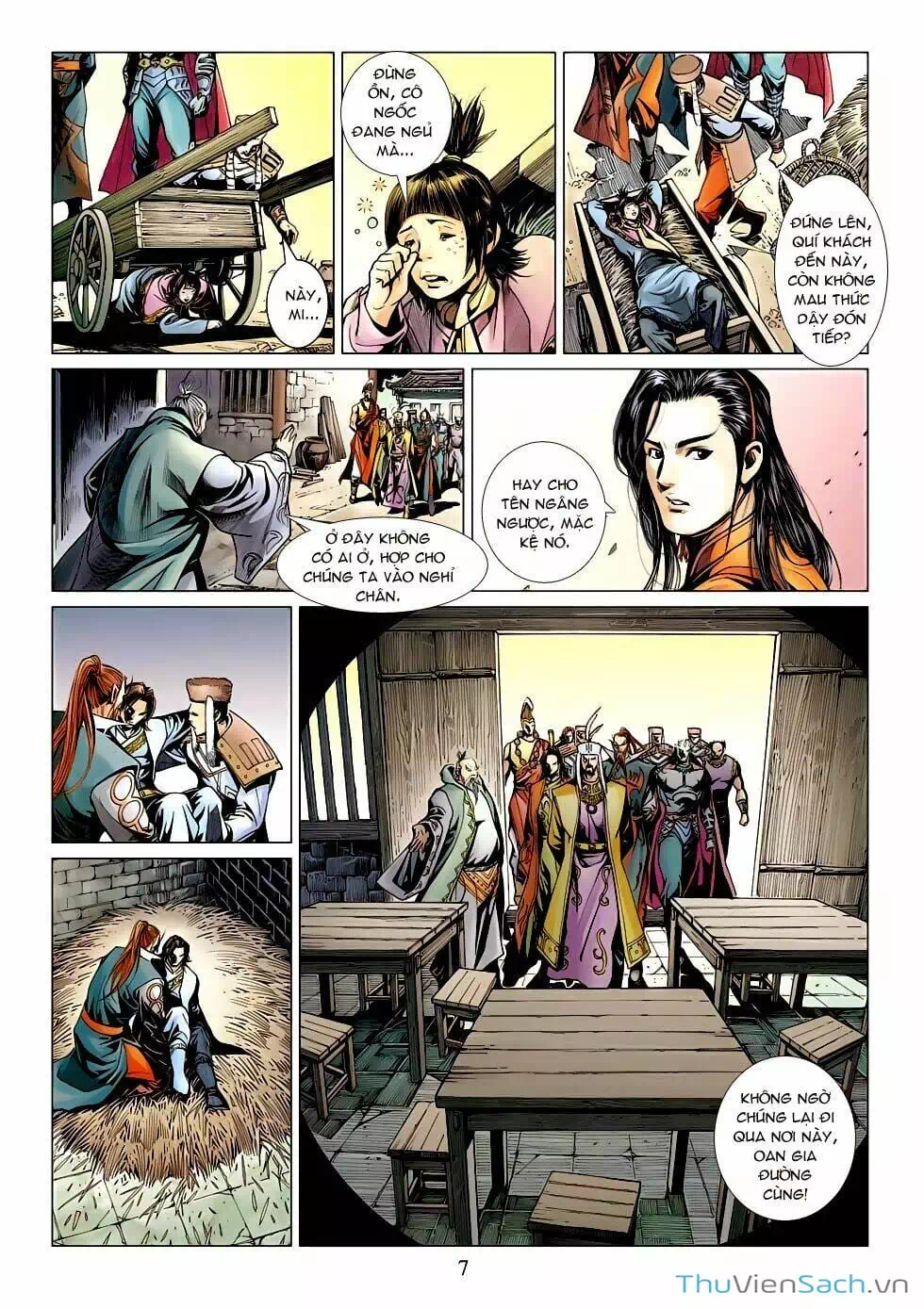 Truyện Tranh Anh Hùng Xạ Điêu - Manhua trang 4