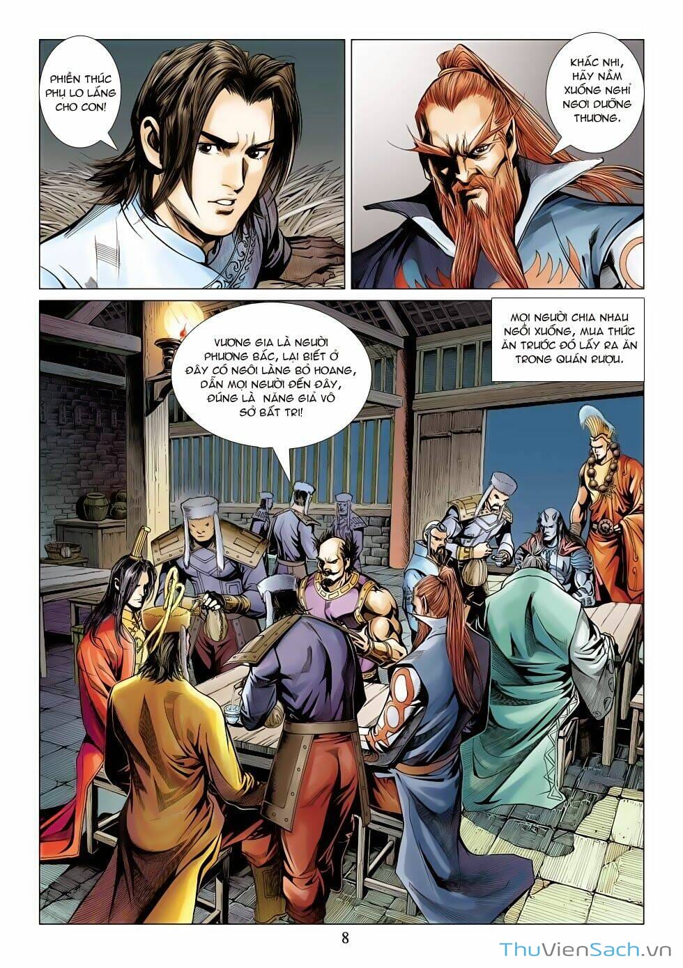 Truyện Tranh Anh Hùng Xạ Điêu - Manhua trang 4