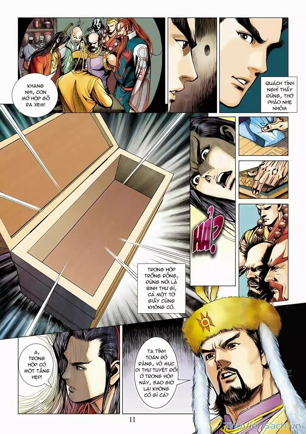 Truyện Tranh Anh Hùng Xạ Điêu - Manhua trang 4