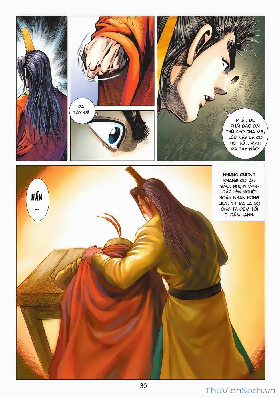 Truyện Tranh Anh Hùng Xạ Điêu - Manhua trang 4