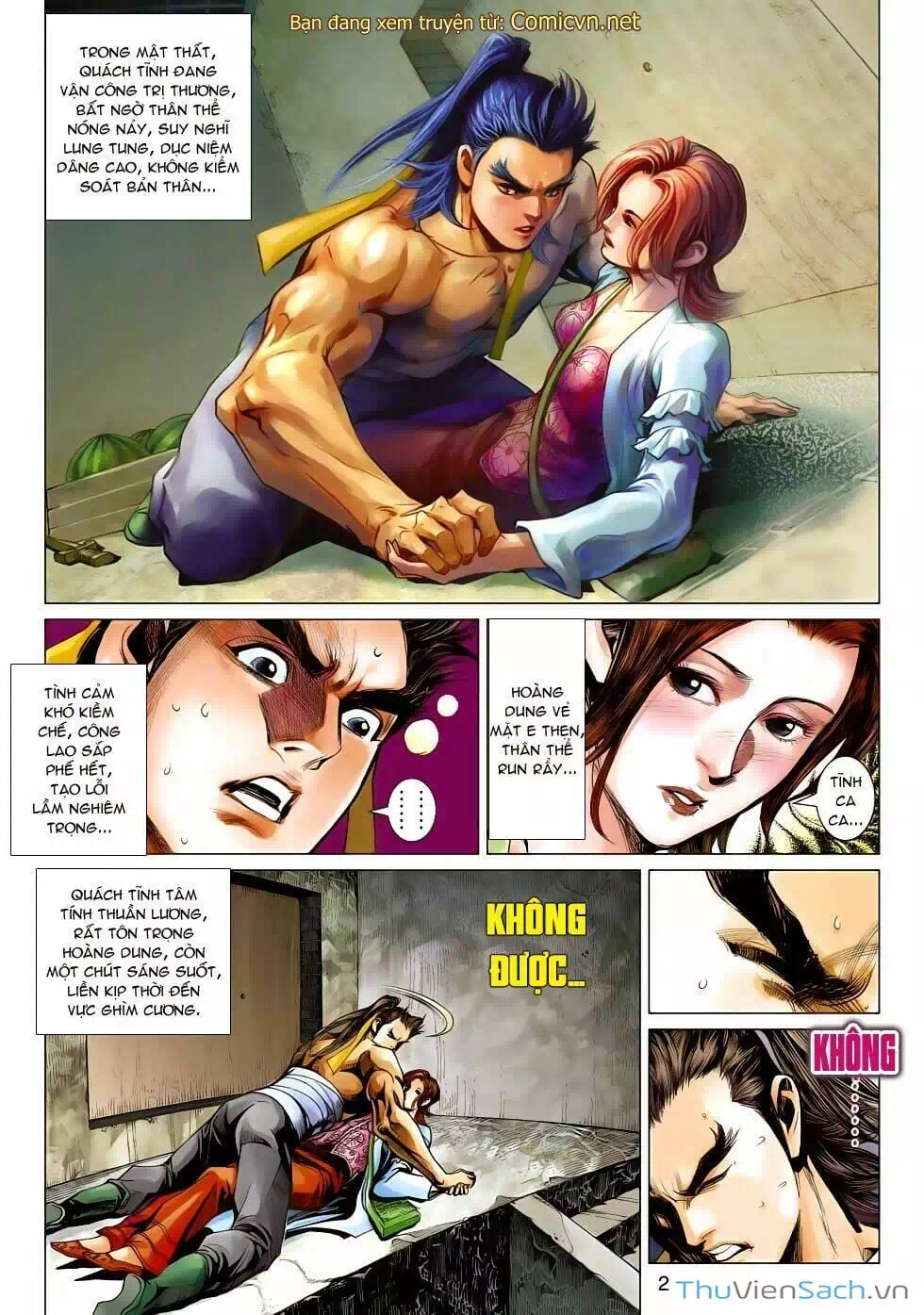 Truyện Tranh Anh Hùng Xạ Điêu - Manhua trang 4
