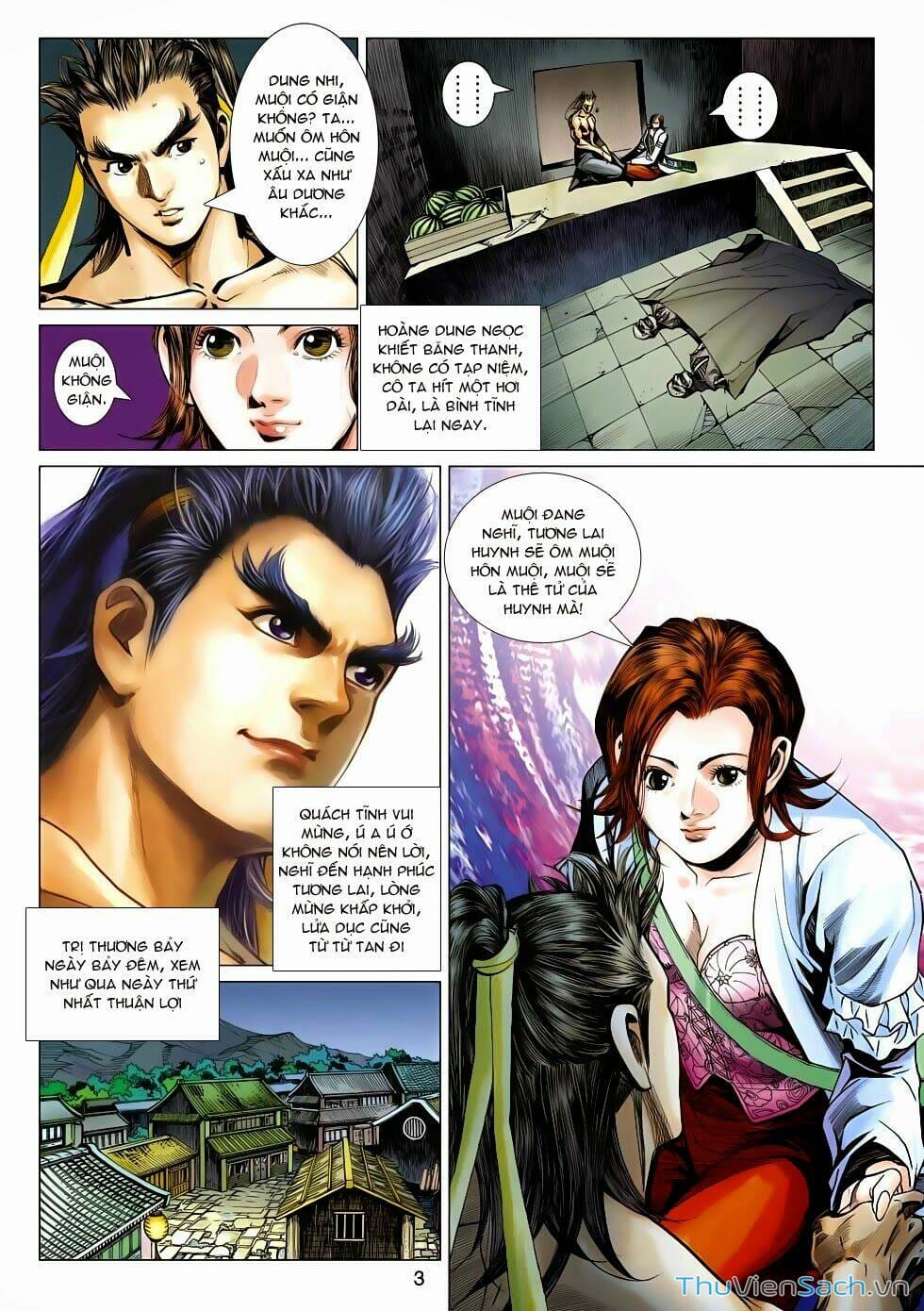 Truyện Tranh Anh Hùng Xạ Điêu - Manhua trang 4