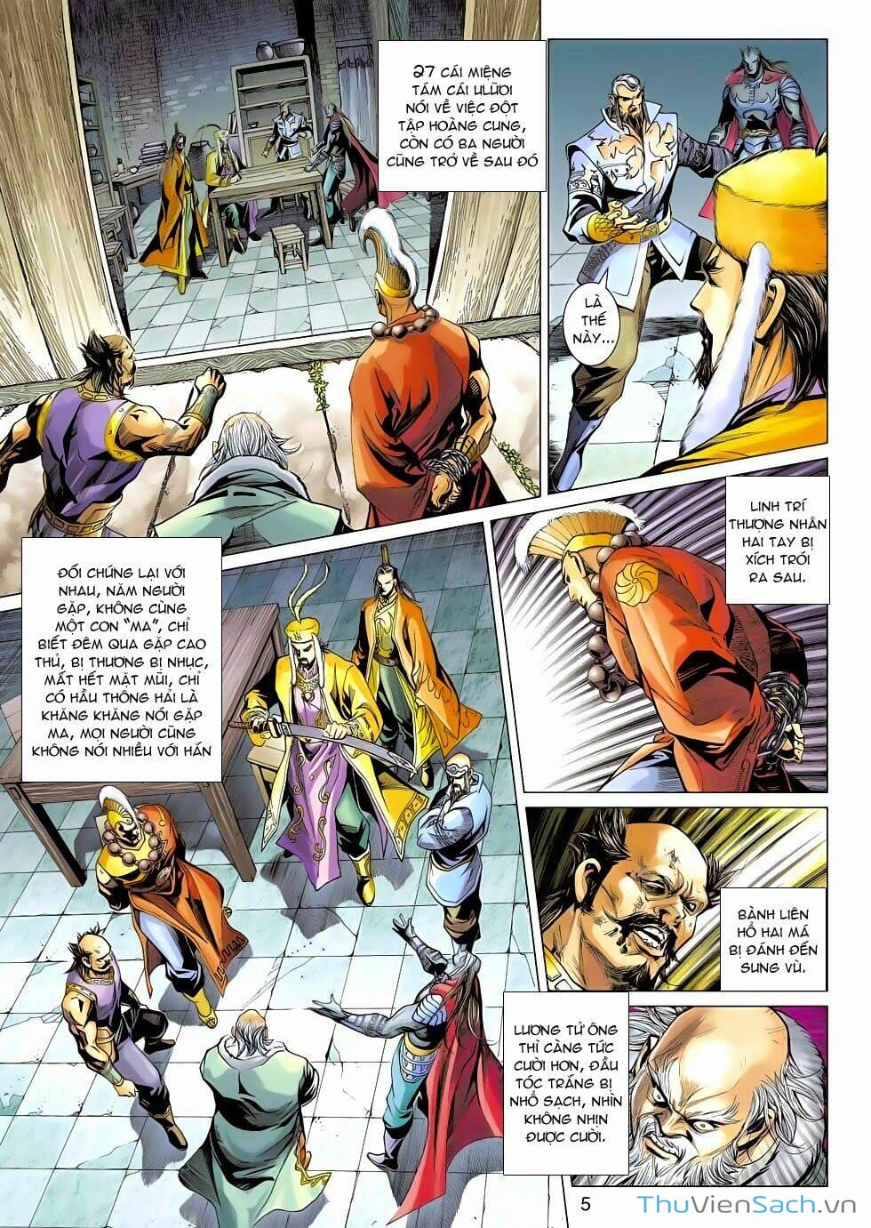 Truyện Tranh Anh Hùng Xạ Điêu - Manhua trang 4