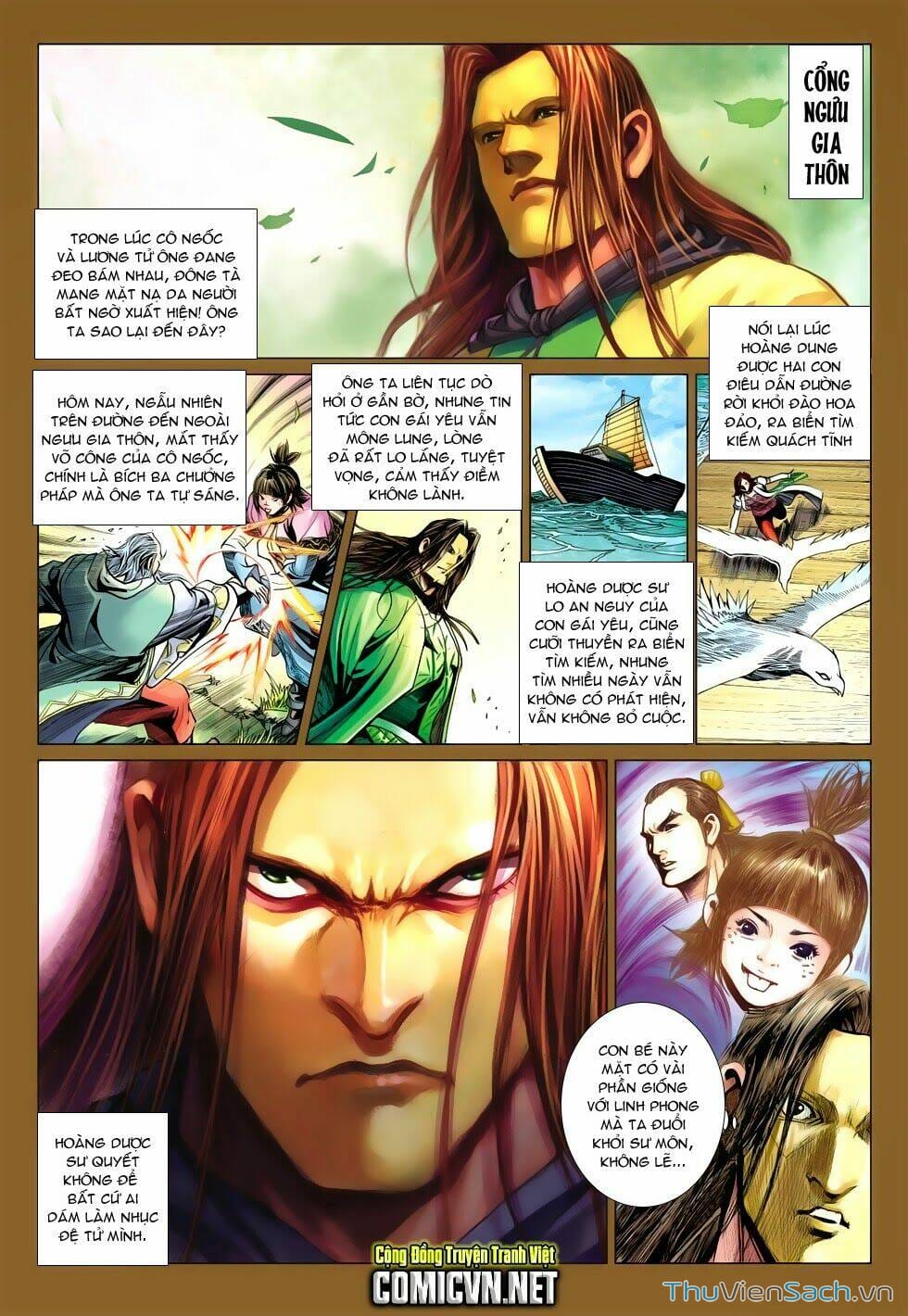 Truyện Tranh Anh Hùng Xạ Điêu - Manhua trang 4