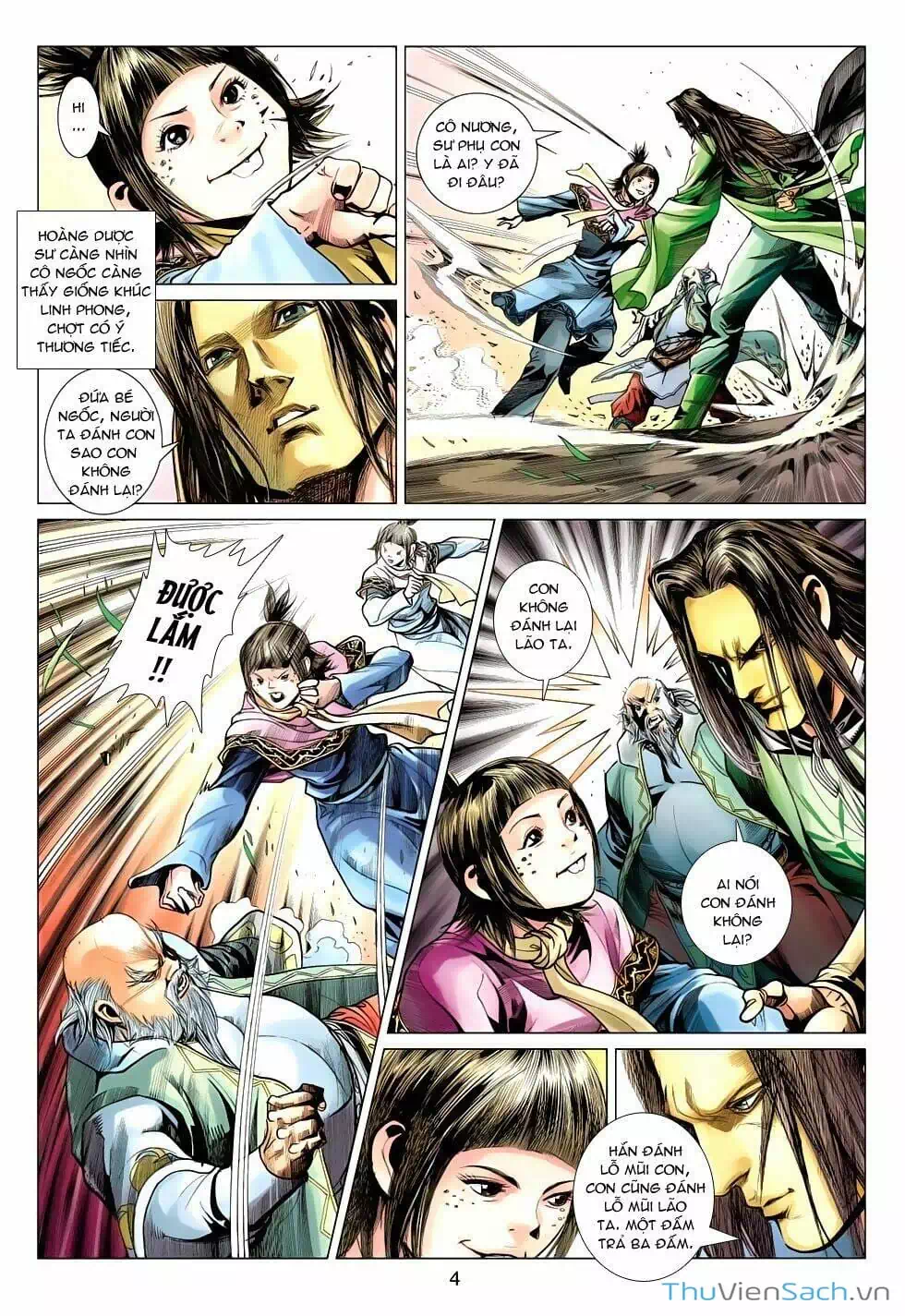 Truyện Tranh Anh Hùng Xạ Điêu - Manhua trang 4