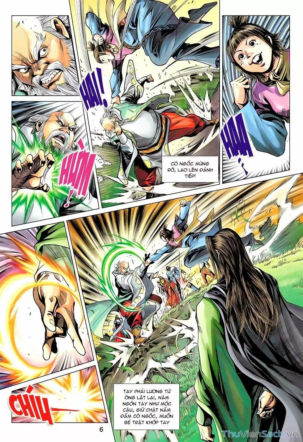 Truyện Tranh Anh Hùng Xạ Điêu - Manhua trang 4