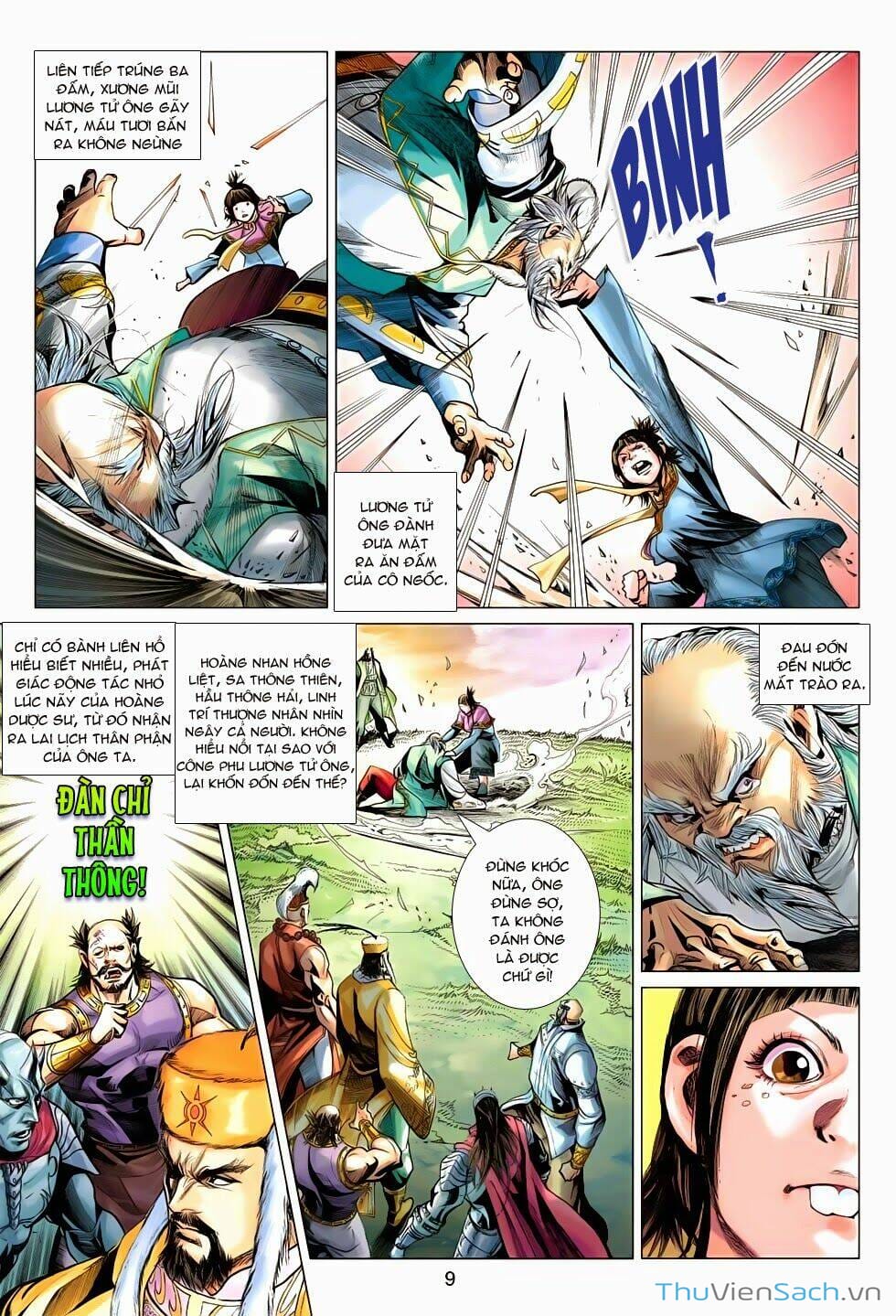 Truyện Tranh Anh Hùng Xạ Điêu - Manhua trang 4