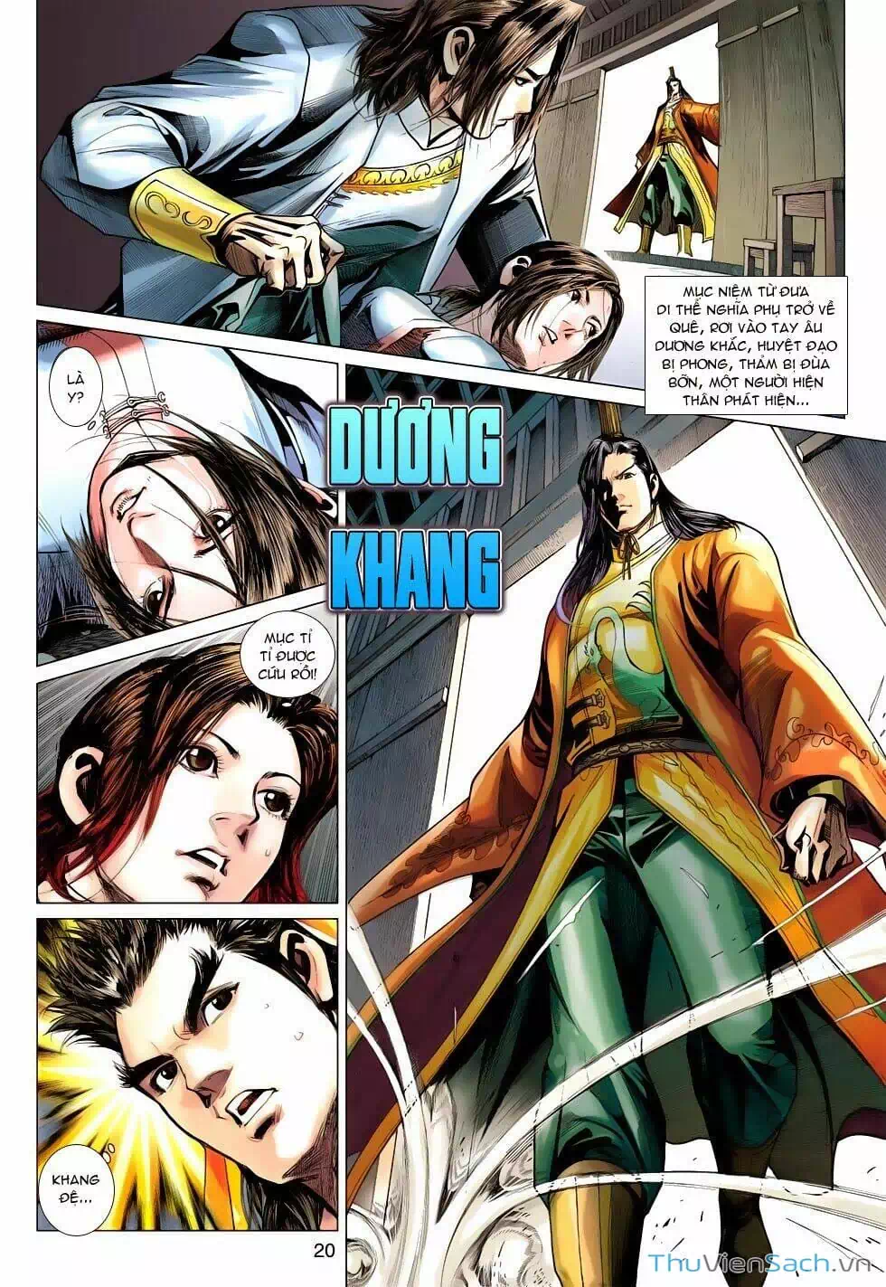 Truyện Tranh Anh Hùng Xạ Điêu - Manhua trang 4