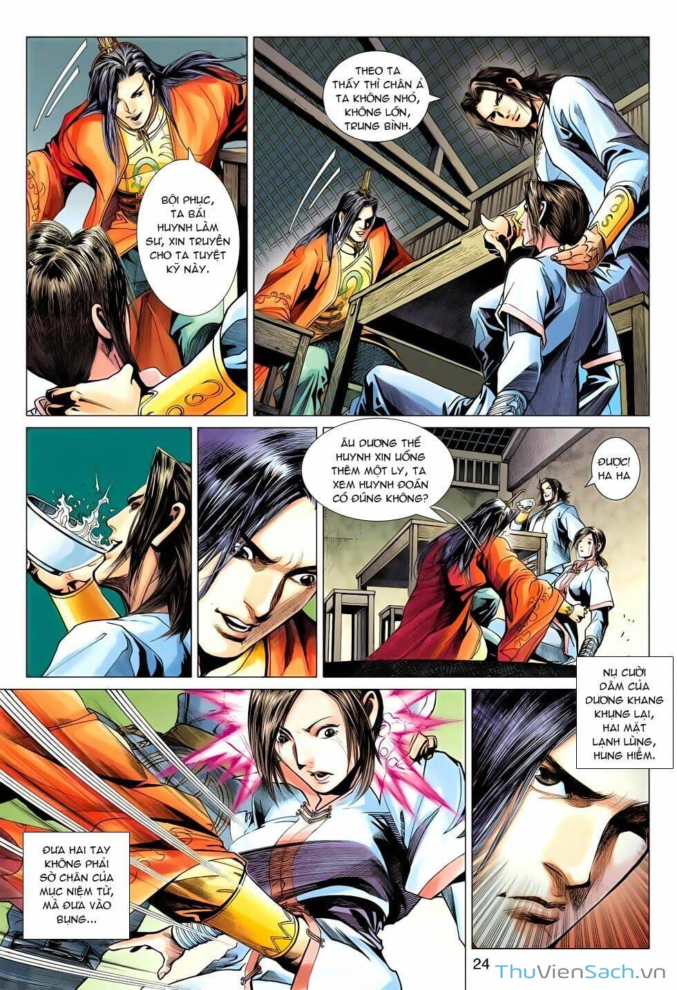 Truyện Tranh Anh Hùng Xạ Điêu - Manhua trang 4