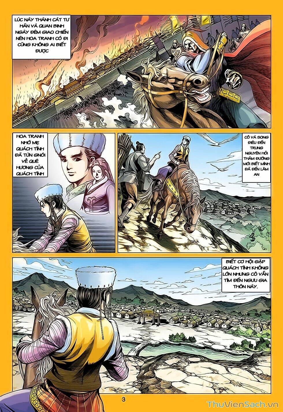 Truyện Tranh Anh Hùng Xạ Điêu - Manhua trang 4