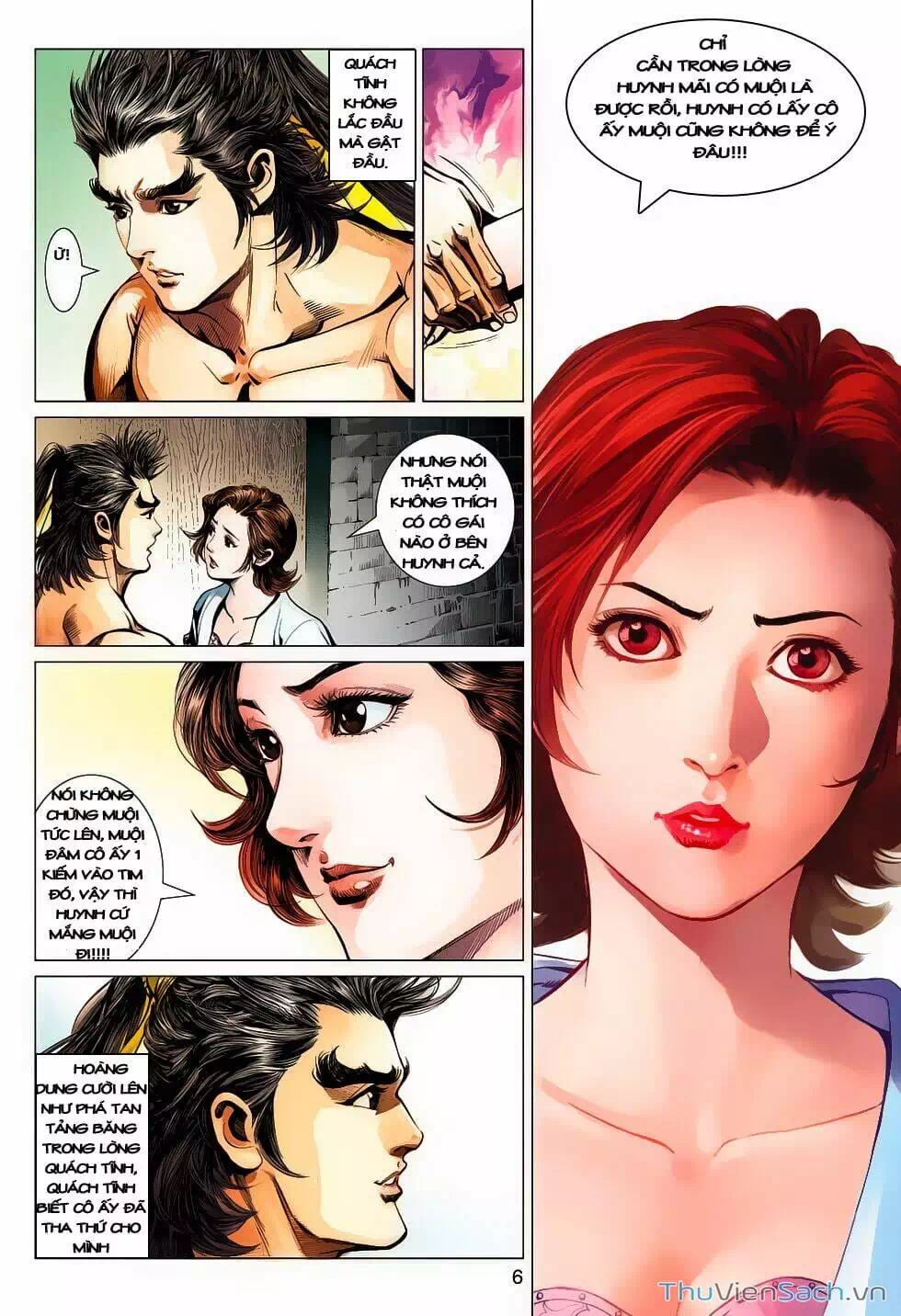 Truyện Tranh Anh Hùng Xạ Điêu - Manhua trang 4