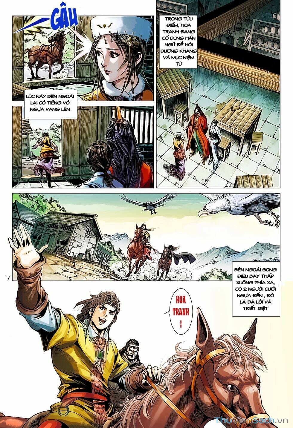 Truyện Tranh Anh Hùng Xạ Điêu - Manhua trang 4