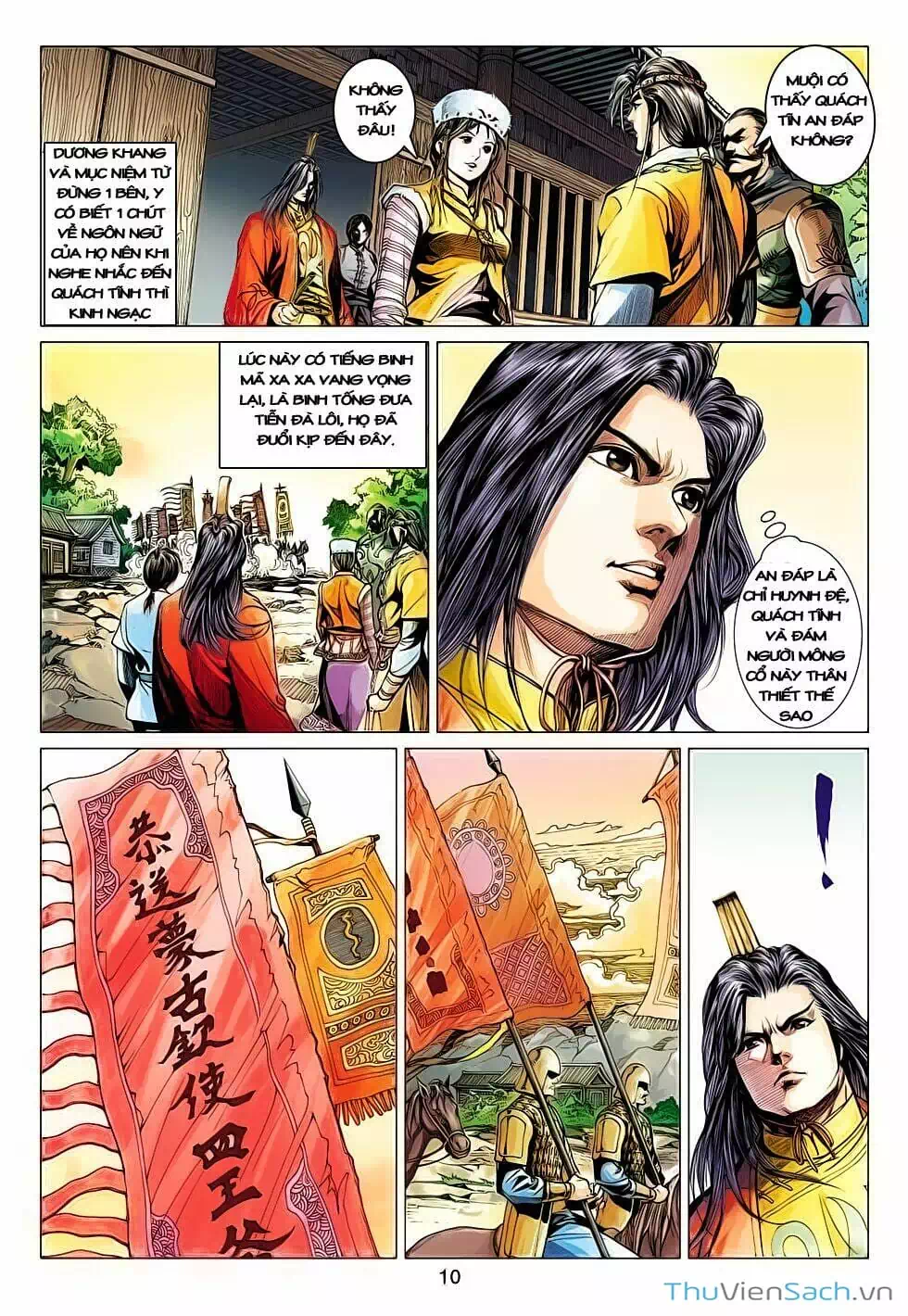 Truyện Tranh Anh Hùng Xạ Điêu - Manhua trang 4