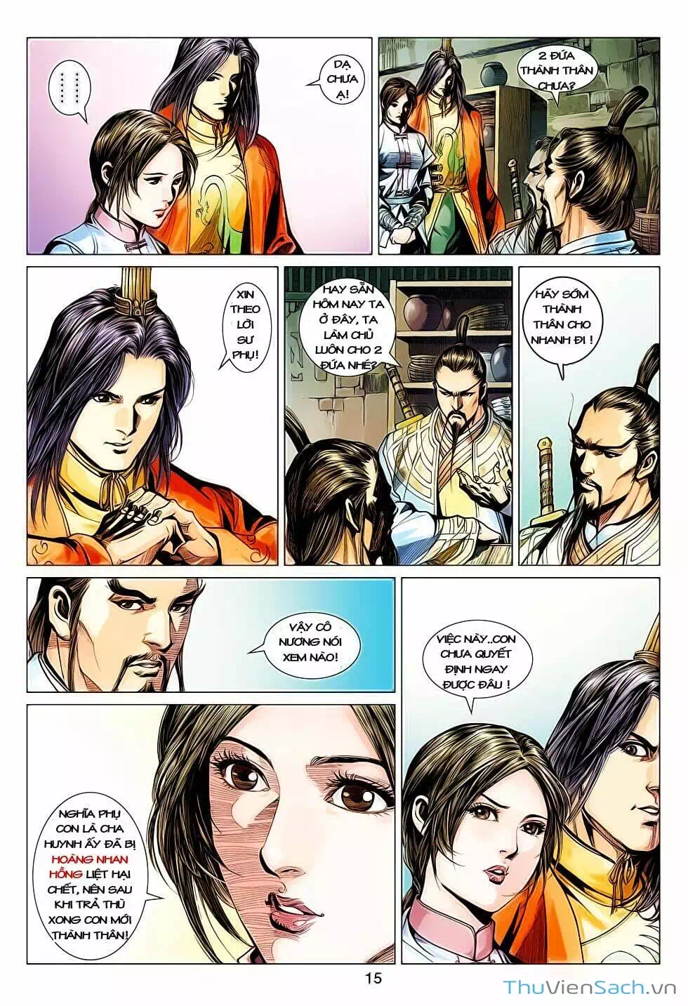 Truyện Tranh Anh Hùng Xạ Điêu - Manhua trang 4
