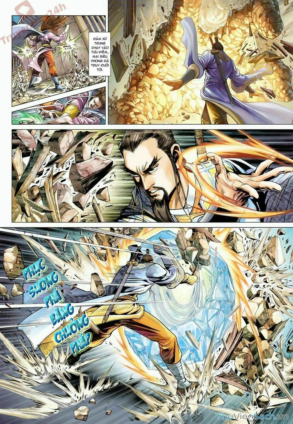 Truyện Tranh Anh Hùng Xạ Điêu - Manhua trang 4