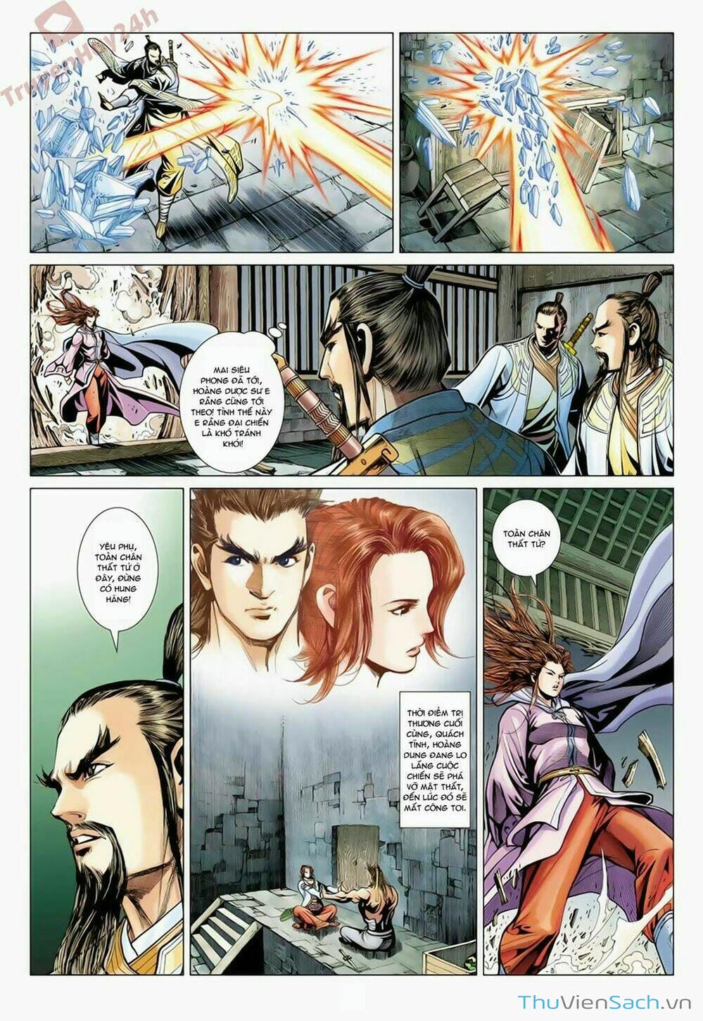 Truyện Tranh Anh Hùng Xạ Điêu - Manhua trang 4