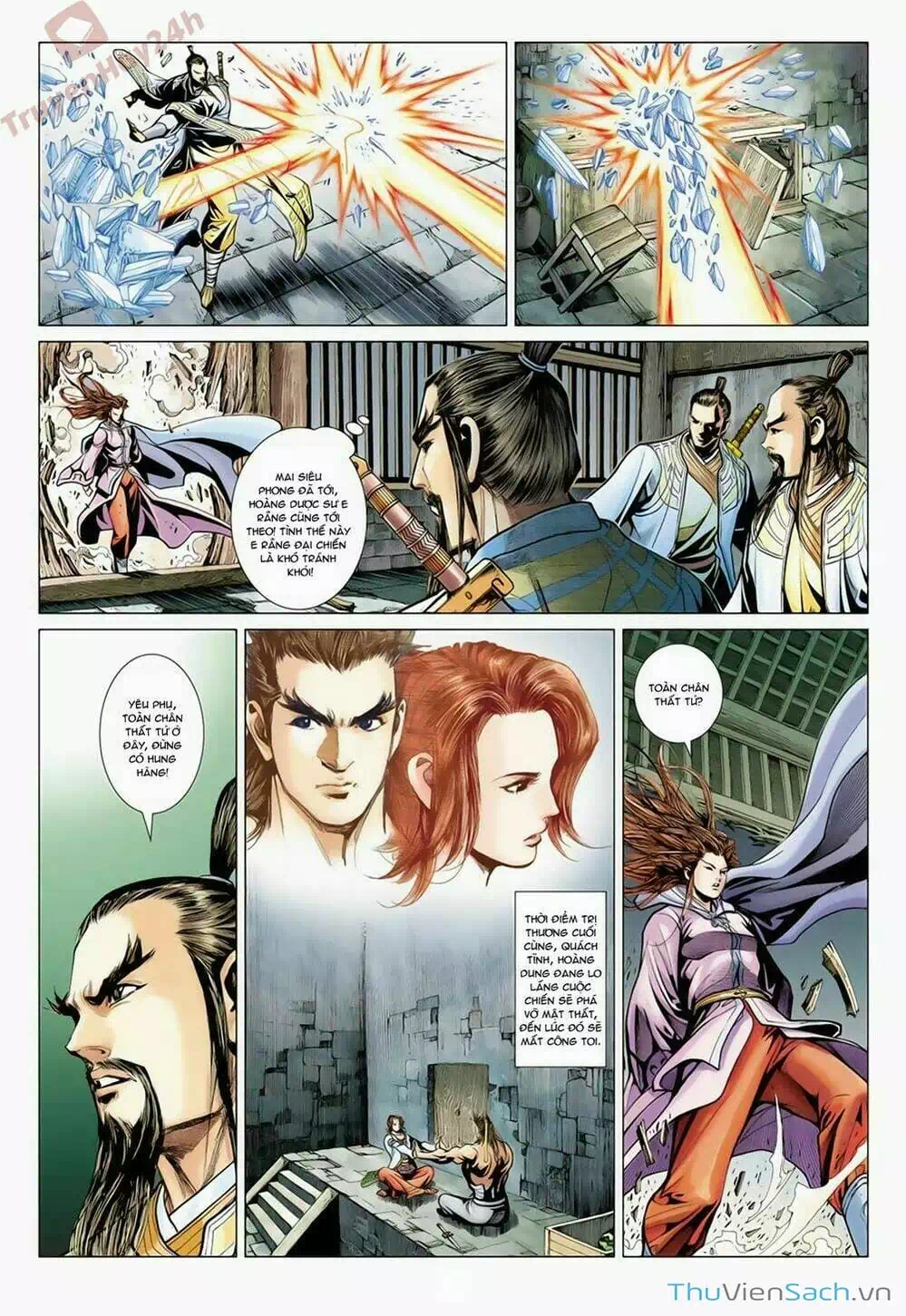 Truyện Tranh Anh Hùng Xạ Điêu - Manhua trang 4