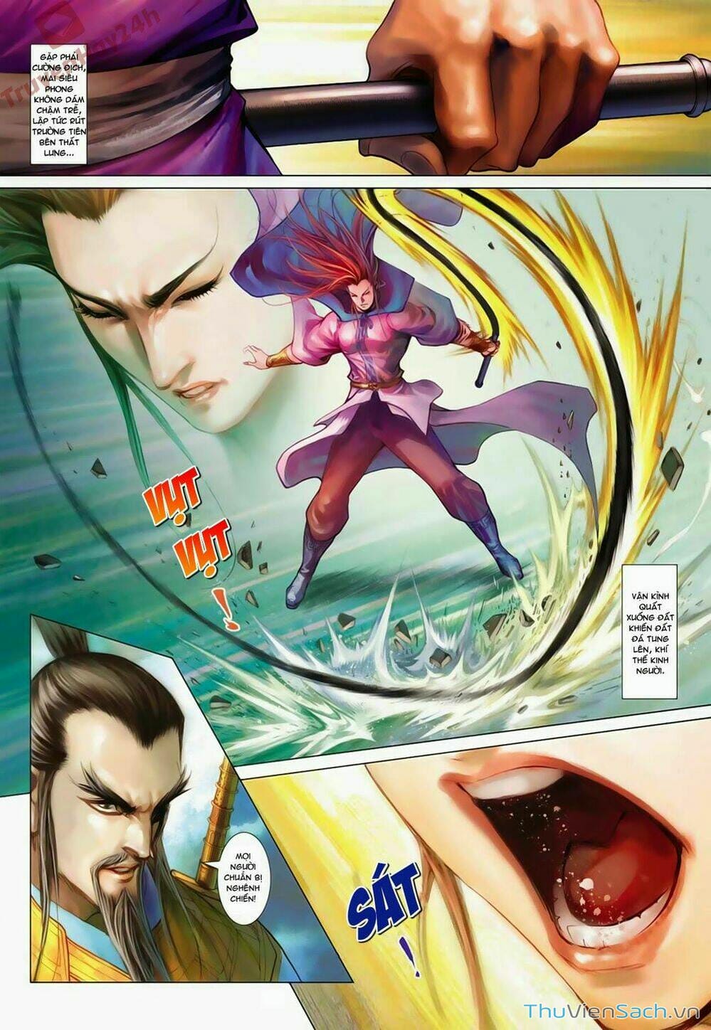 Truyện Tranh Anh Hùng Xạ Điêu - Manhua trang 4