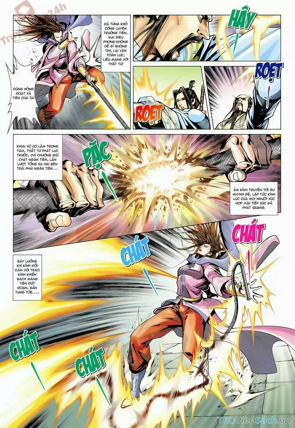 Truyện Tranh Anh Hùng Xạ Điêu - Manhua trang 4