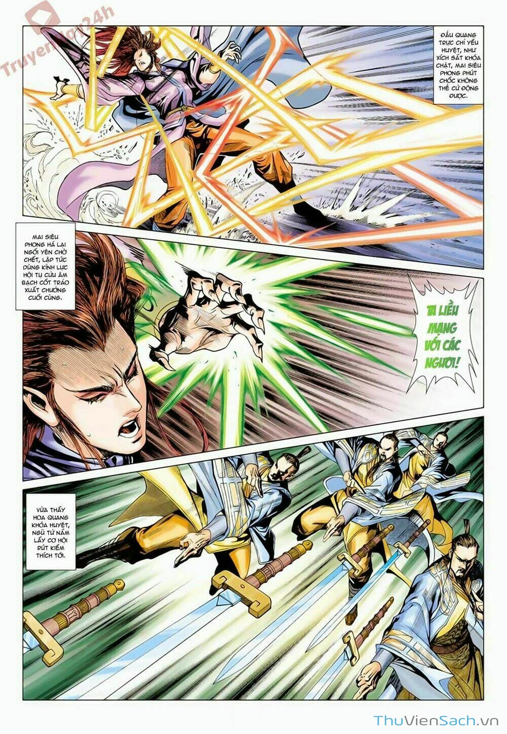 Truyện Tranh Anh Hùng Xạ Điêu - Manhua trang 4