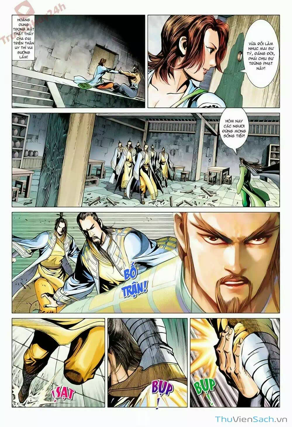 Truyện Tranh Anh Hùng Xạ Điêu - Manhua trang 4