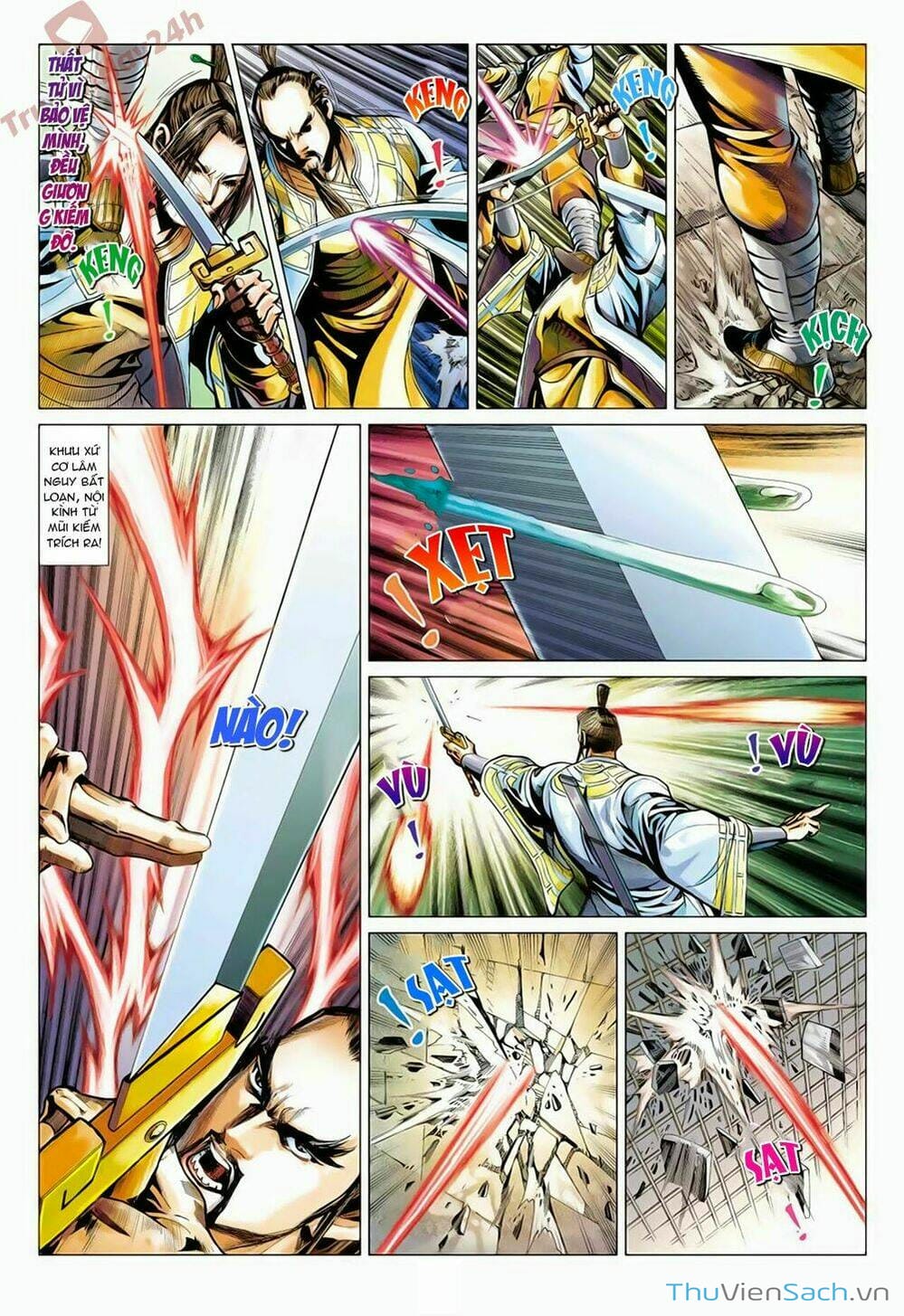 Truyện Tranh Anh Hùng Xạ Điêu - Manhua trang 4