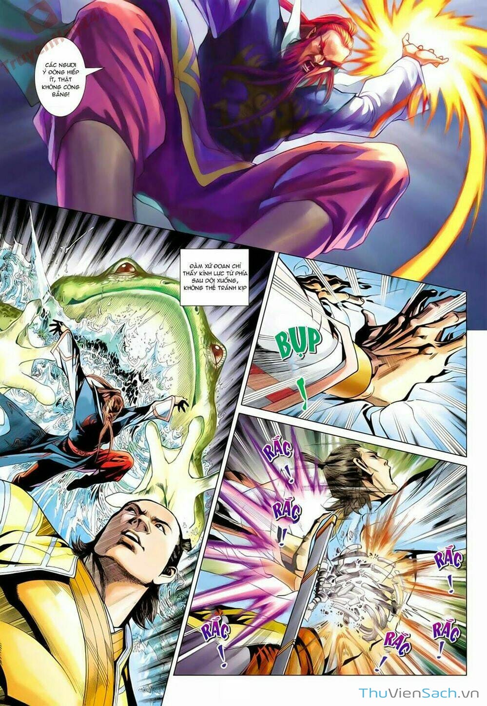 Truyện Tranh Anh Hùng Xạ Điêu - Manhua trang 4