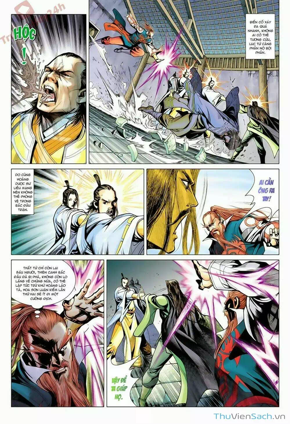 Truyện Tranh Anh Hùng Xạ Điêu - Manhua trang 4