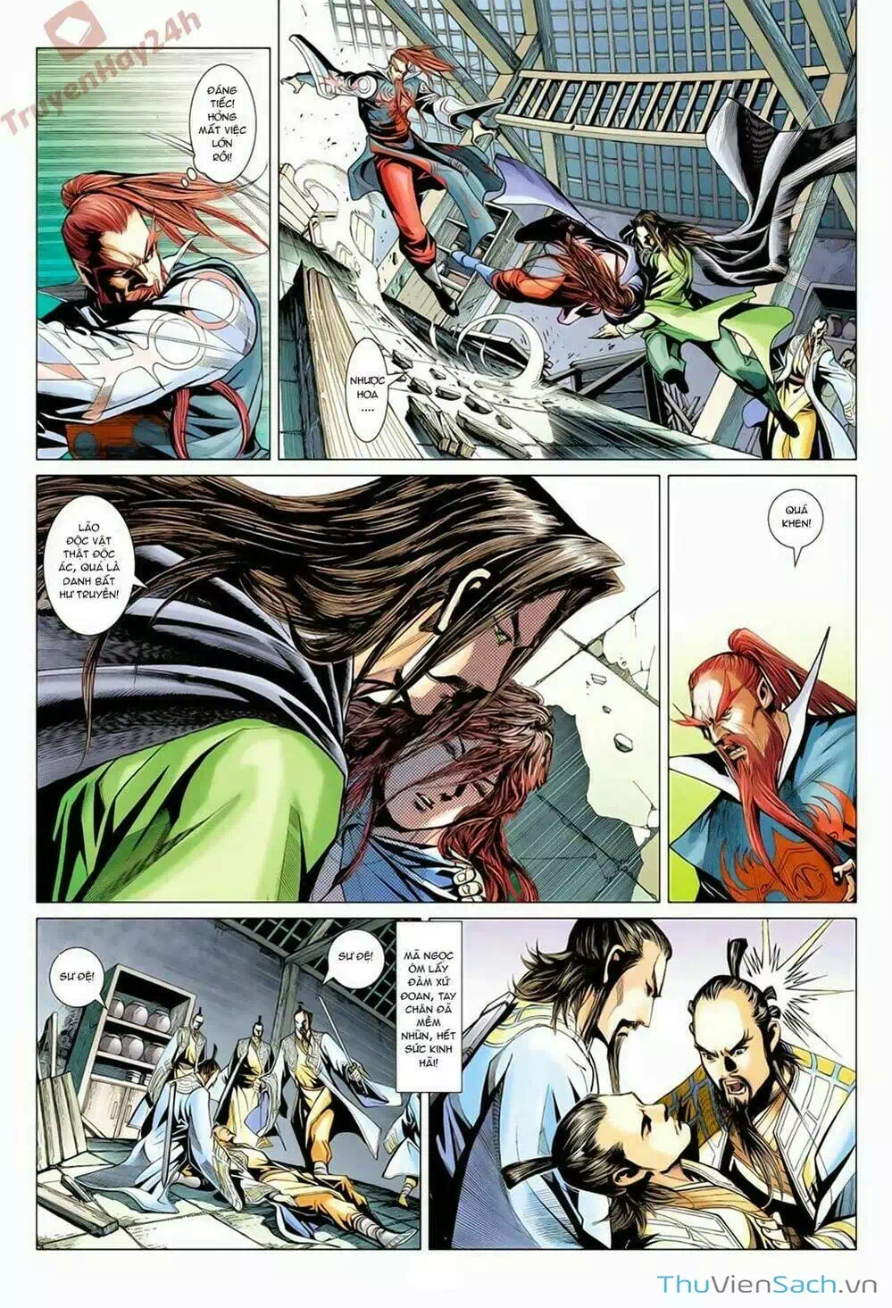 Truyện Tranh Anh Hùng Xạ Điêu - Manhua trang 4
