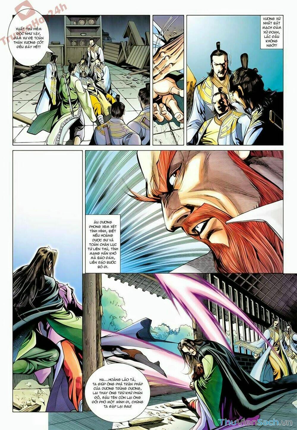 Truyện Tranh Anh Hùng Xạ Điêu - Manhua trang 4