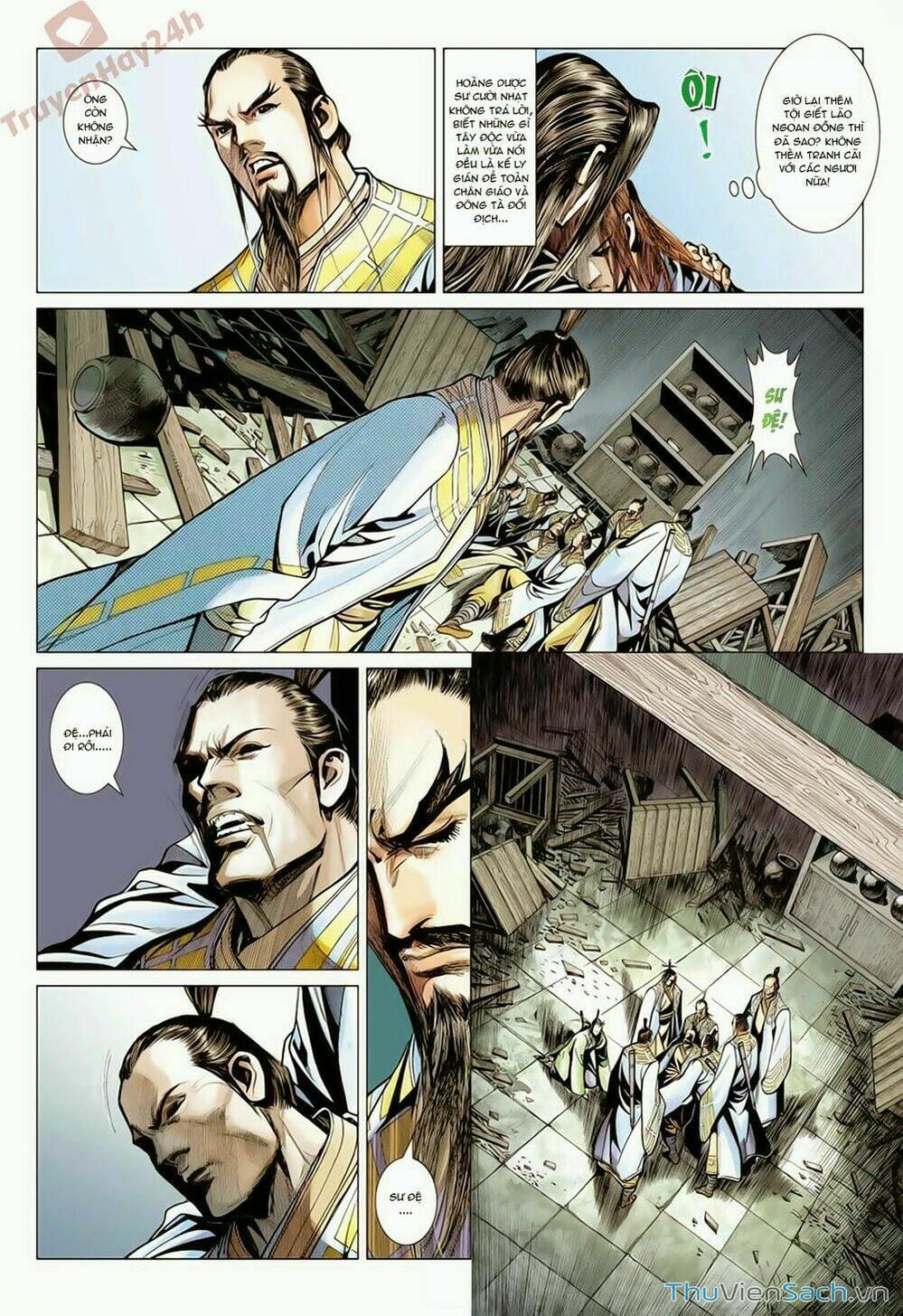 Truyện Tranh Anh Hùng Xạ Điêu - Manhua trang 4