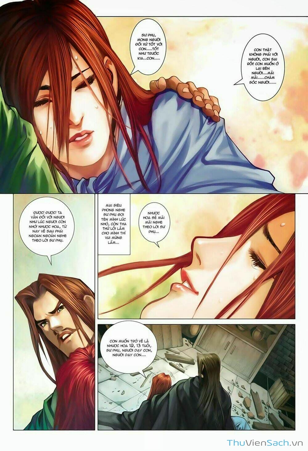 Truyện Tranh Anh Hùng Xạ Điêu - Manhua trang 4