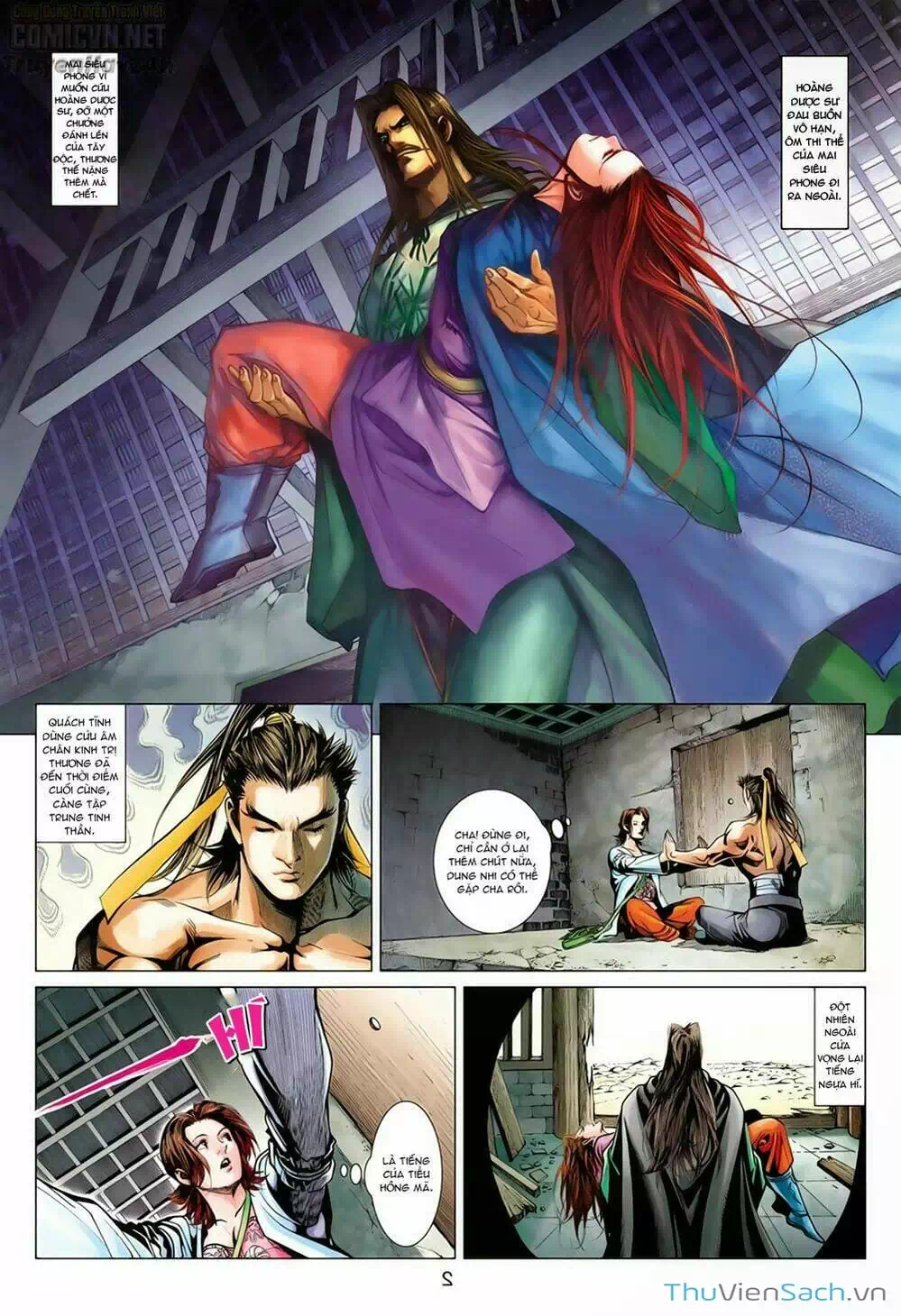 Truyện Tranh Anh Hùng Xạ Điêu - Manhua trang 4