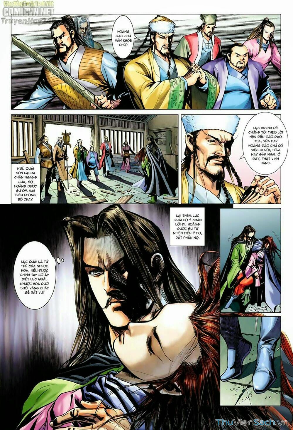 Truyện Tranh Anh Hùng Xạ Điêu - Manhua trang 4